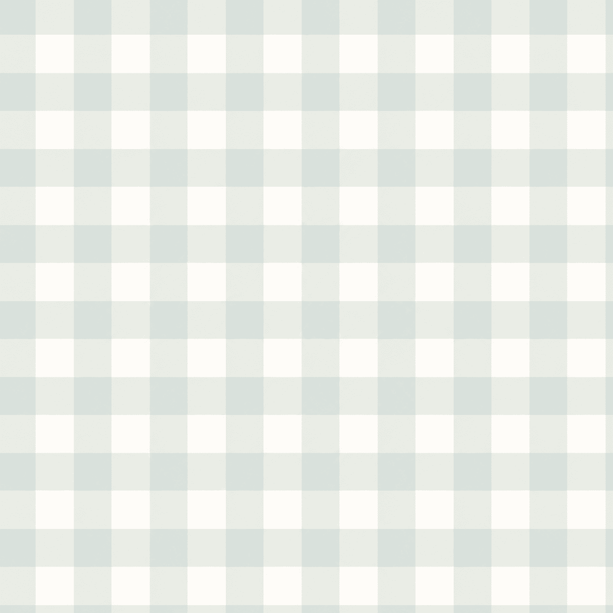 Mint To Be Sage Gingham Wallpaper - Lemon Park