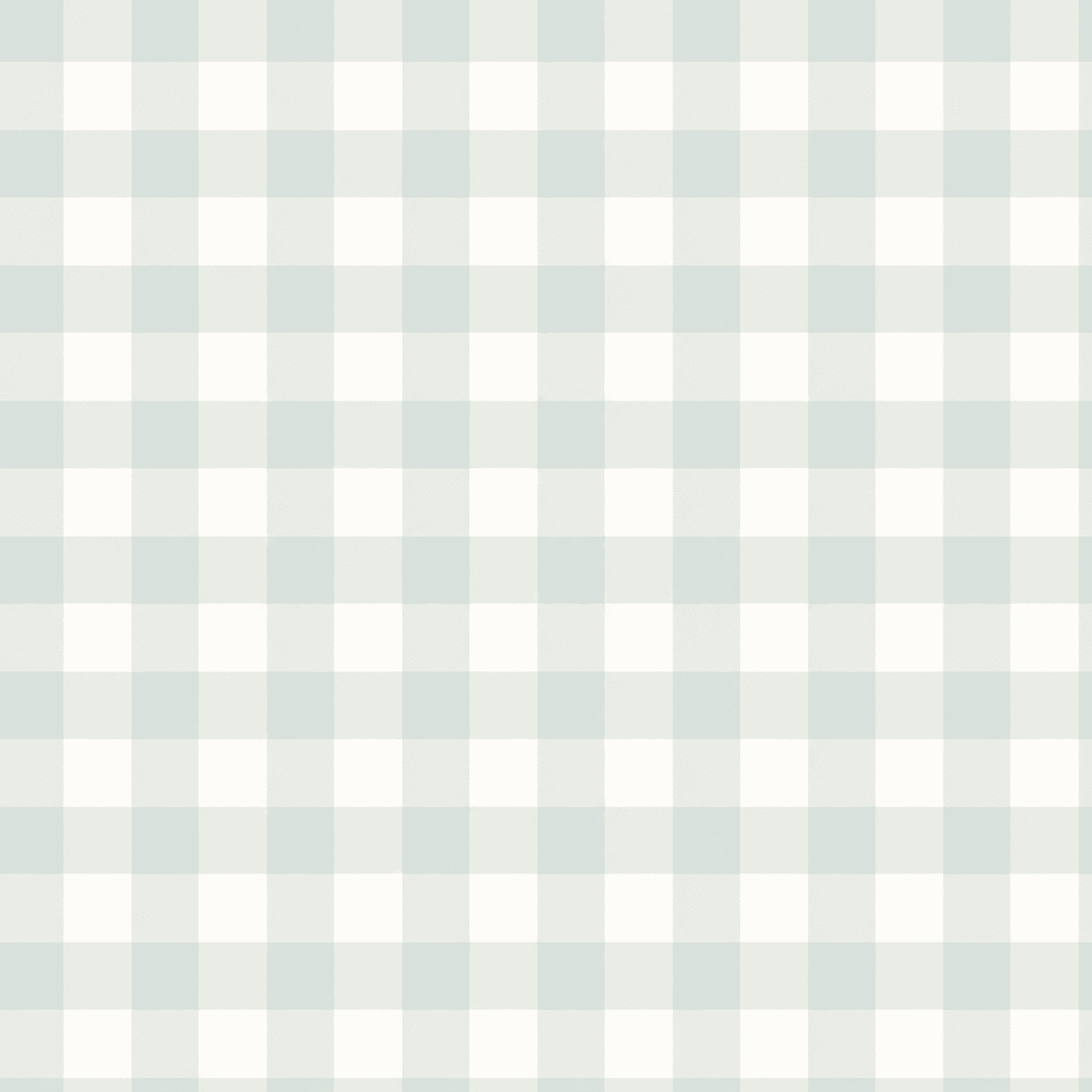 Mint To Be Sage Gingham Wallpaper - Lemon Park