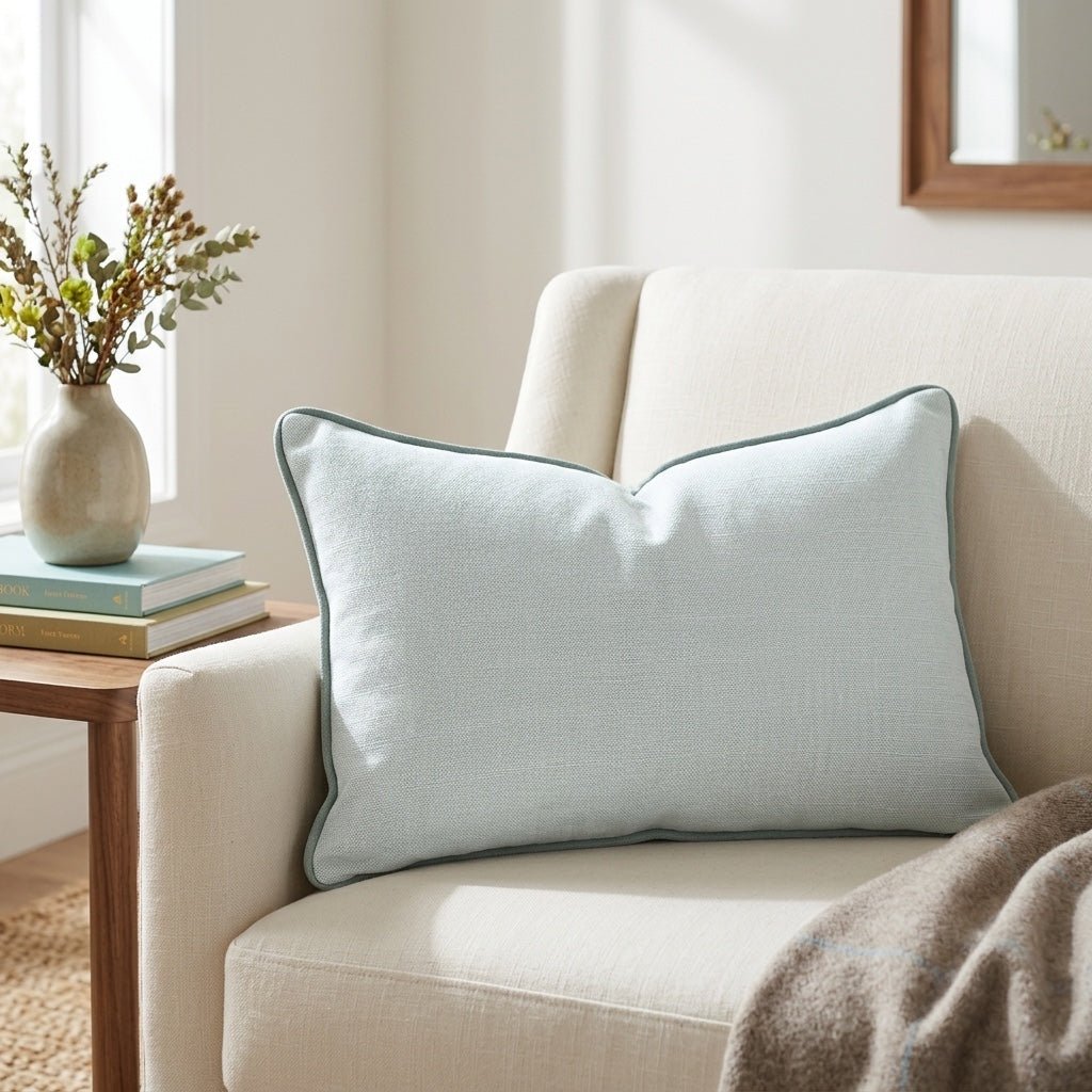 Mint To Be Sage Throw Pillow - Lemon Park