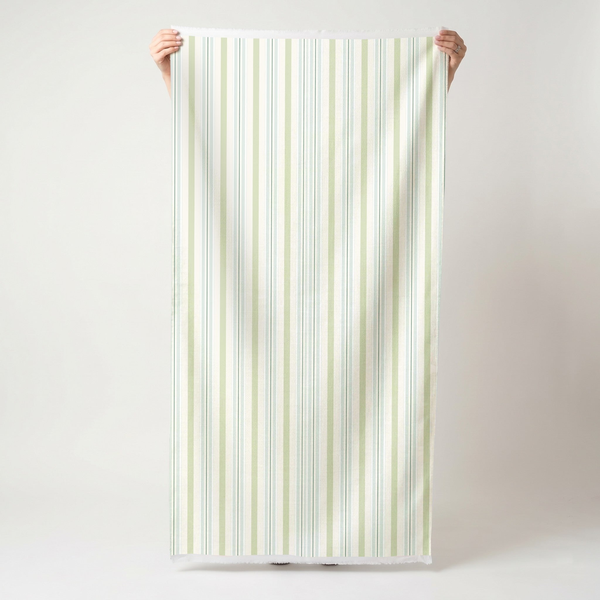 Mint To Be Stripes - Fabric - Lemon Park