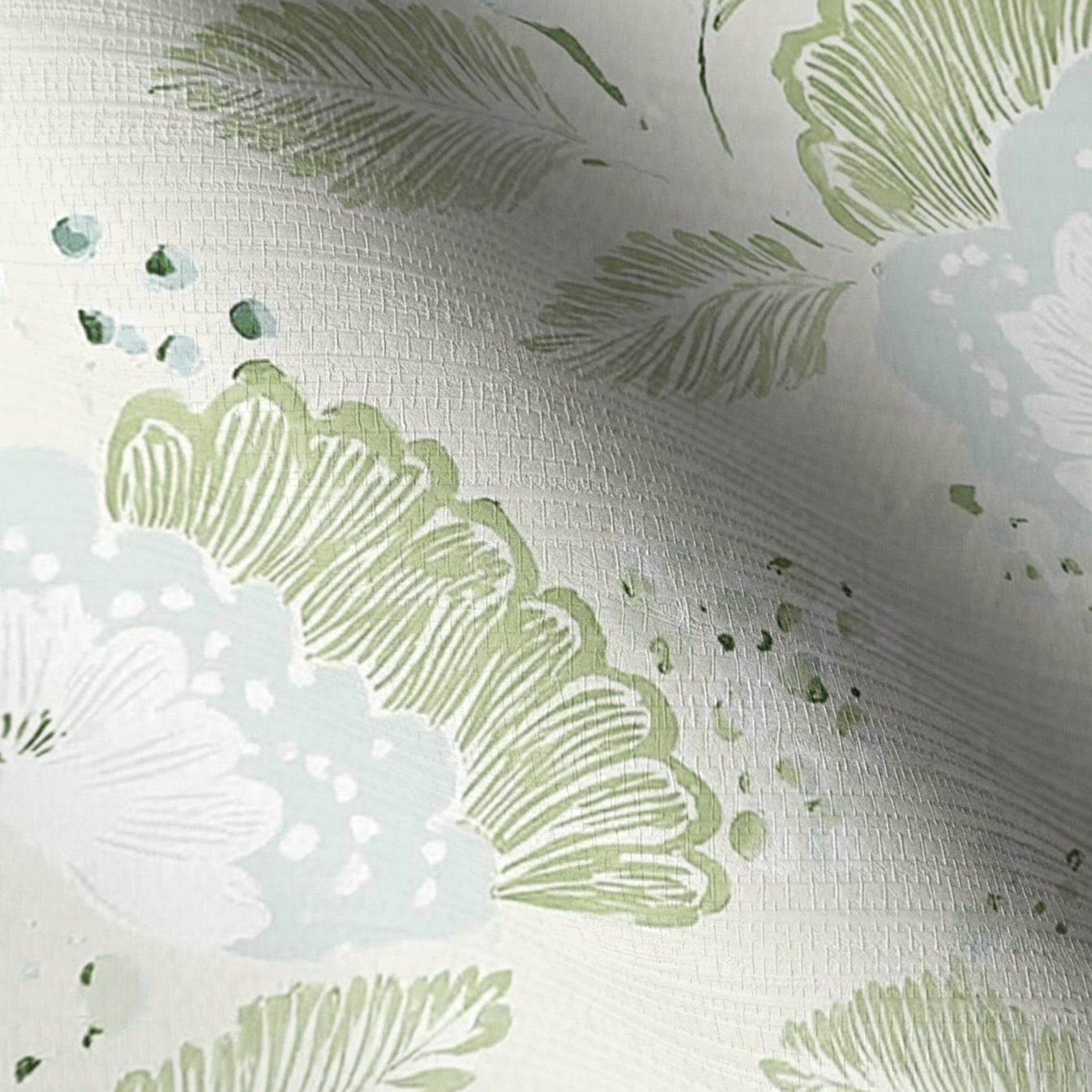 Mint to Be Faux Grasscloth Wallpaper