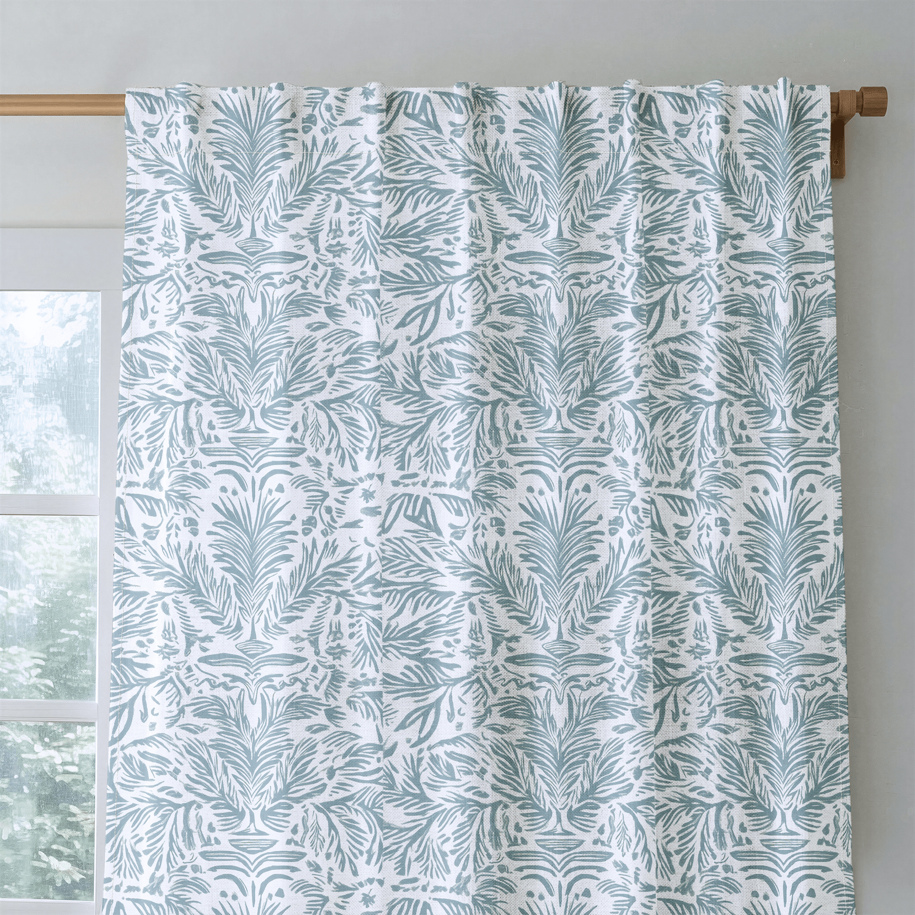 Miss Magnolia Blue - Drapery - Lemon Park