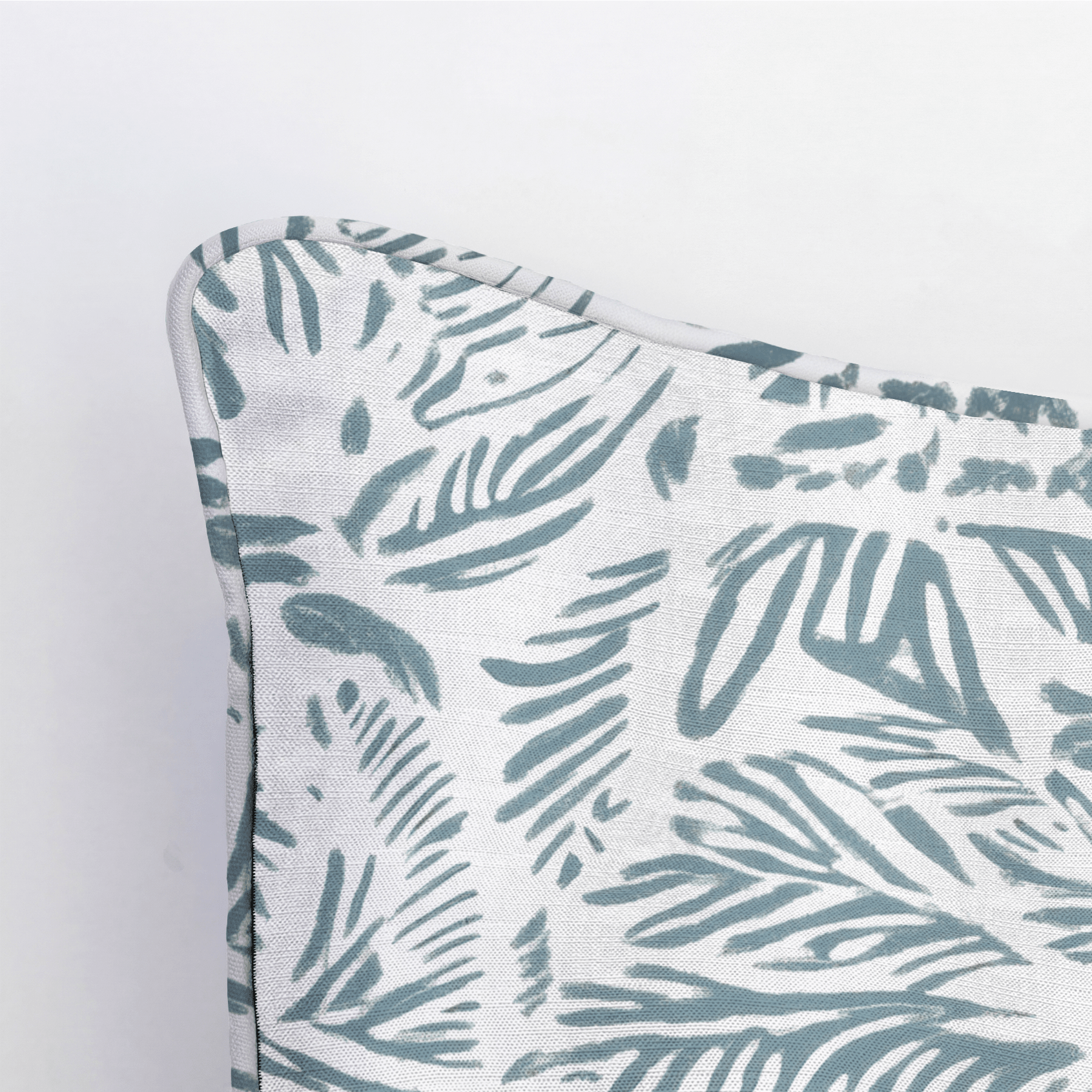 Miss Magnolia Blue Throw Pillow - Lemon Park