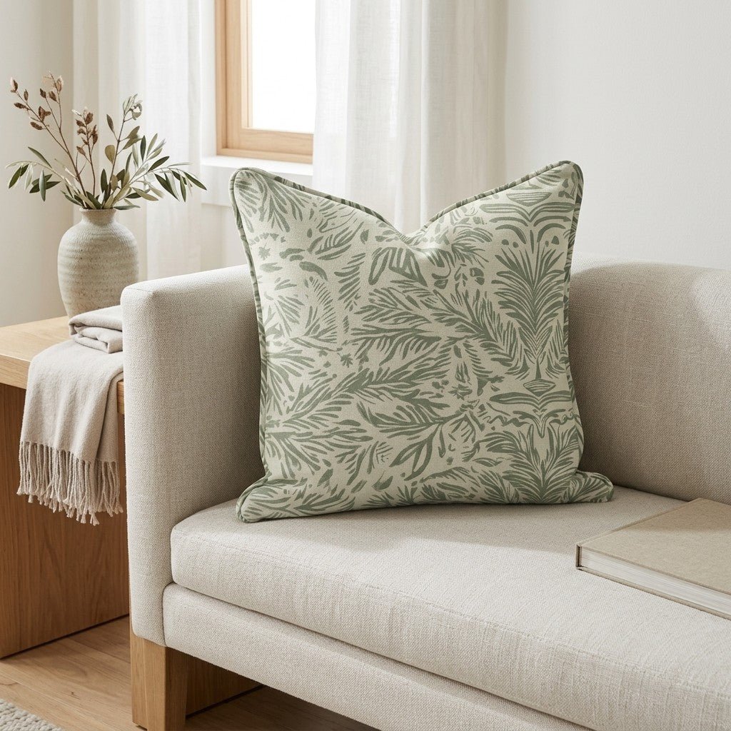 Miss Magnolia Throw Pillow - Lemon Park