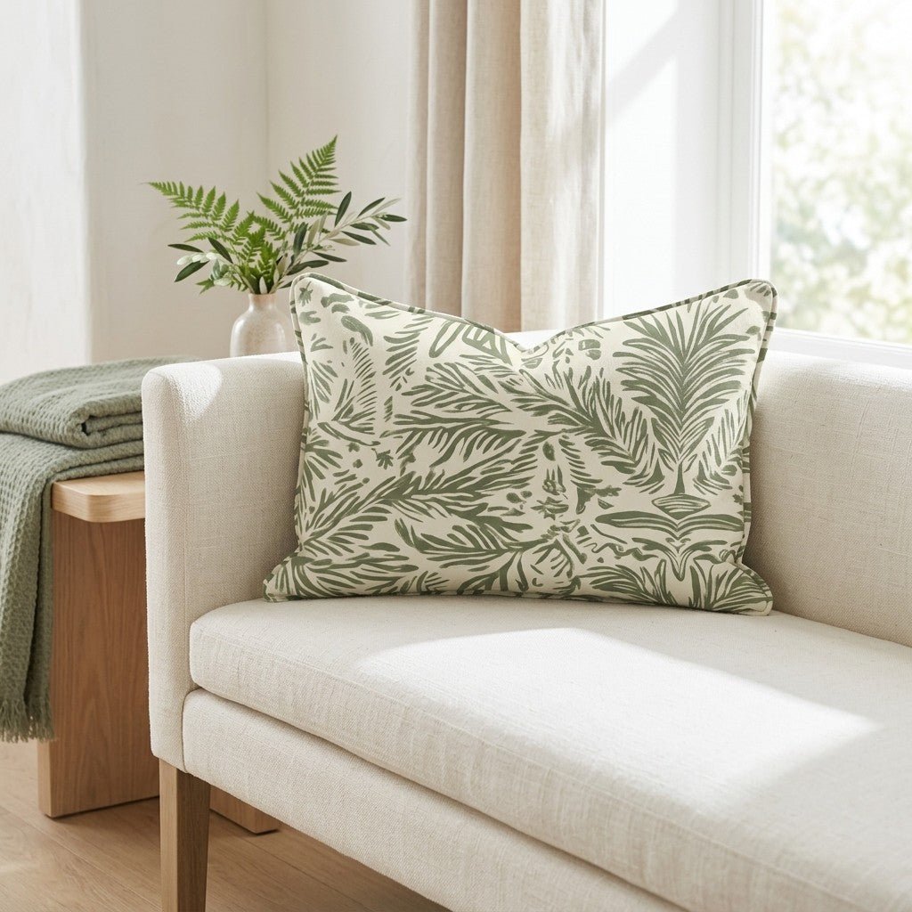 Miss Magnolia Throw Pillow - Lemon Park