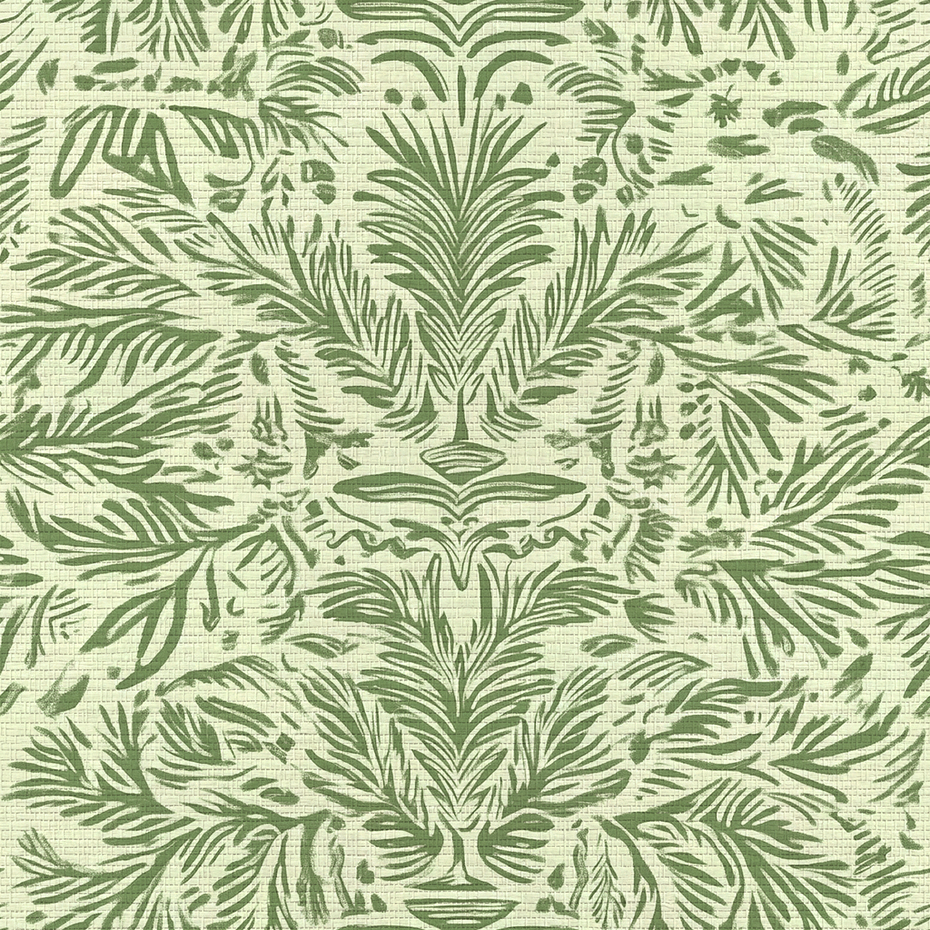 Miss Magnolia Faux Grasscloth Wallpaper