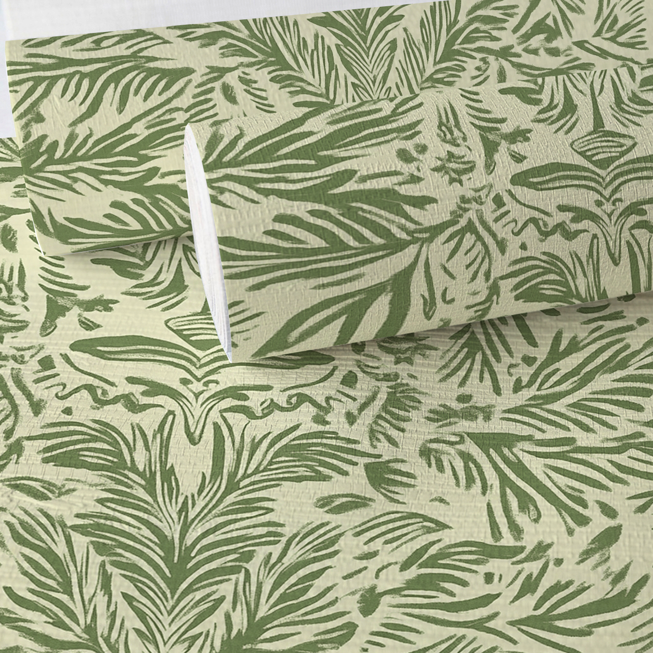 Miss Magnolia Faux Grasscloth Wallpaper