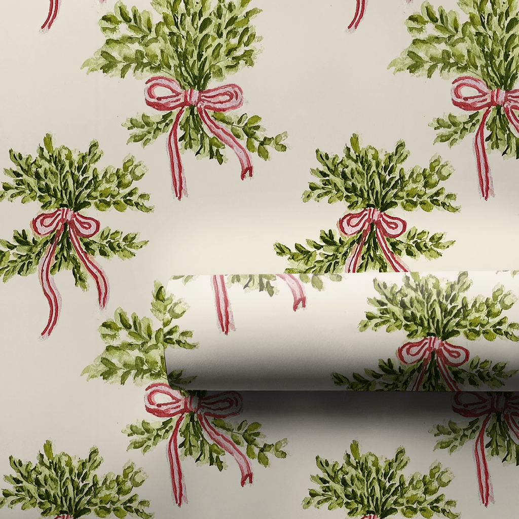 Mistletoe Margot - Wrapping Paper - Lemon Park
