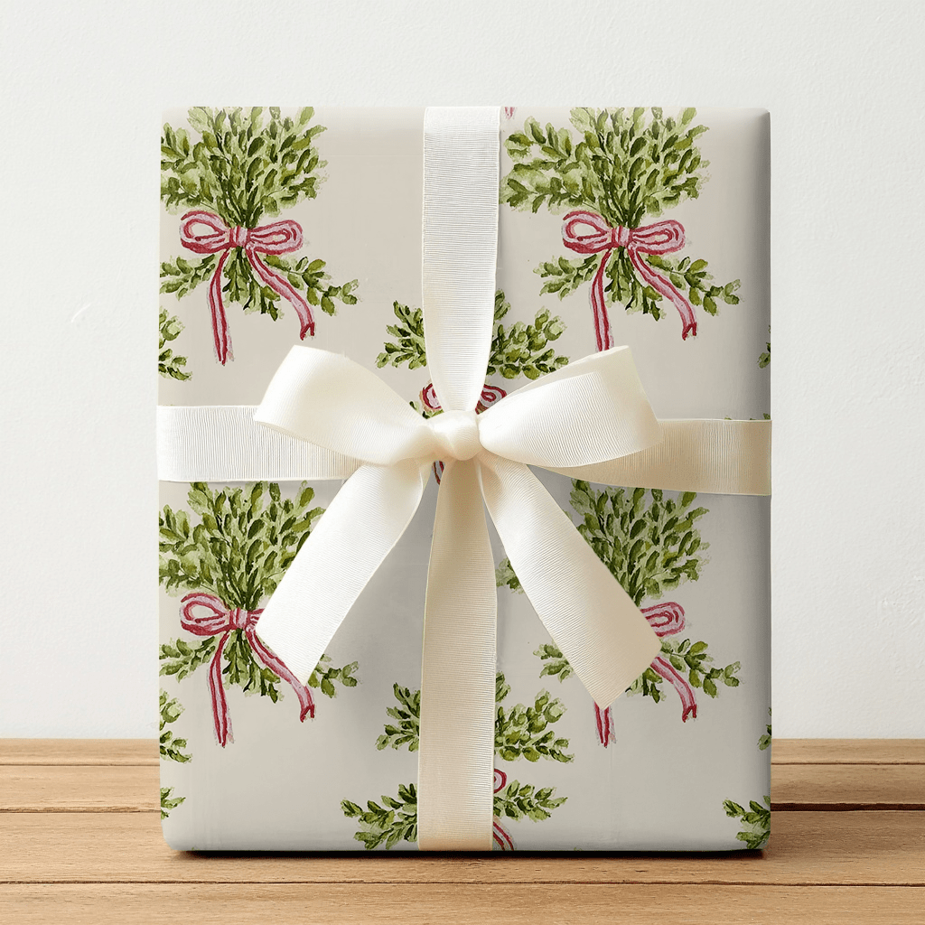 Mistletoe Margot - Wrapping Paper - Lemon Park