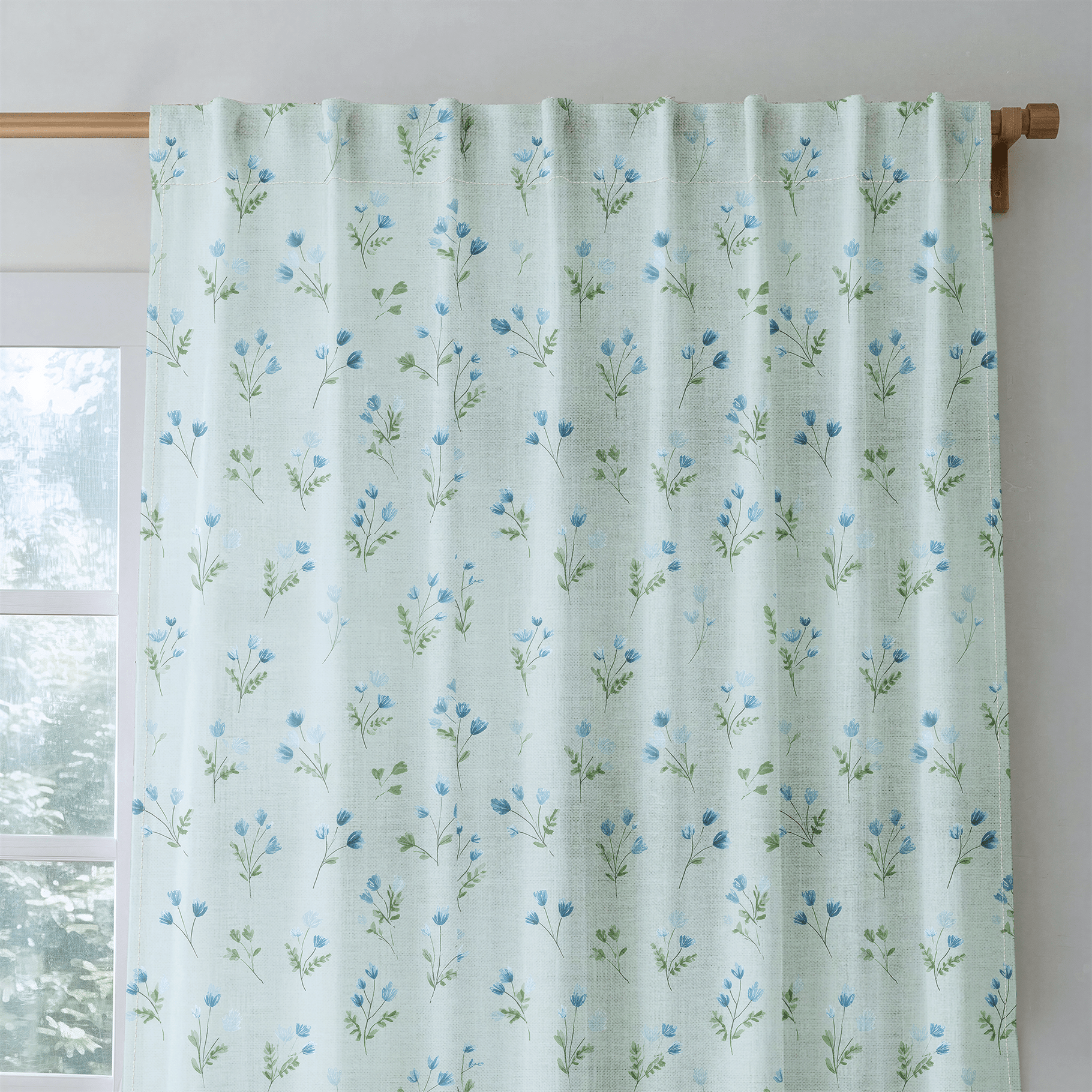 Misty Flora - Drapery - Lemon Park