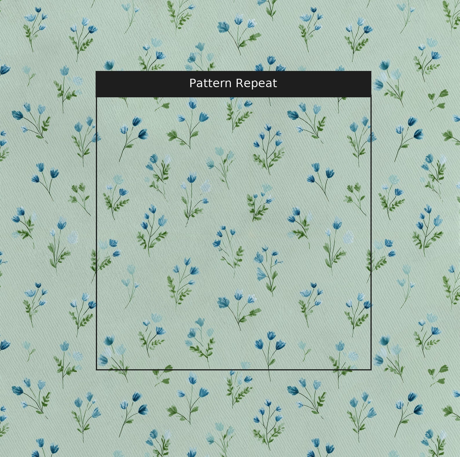 Misty Flora - Fabric - Lemon Park