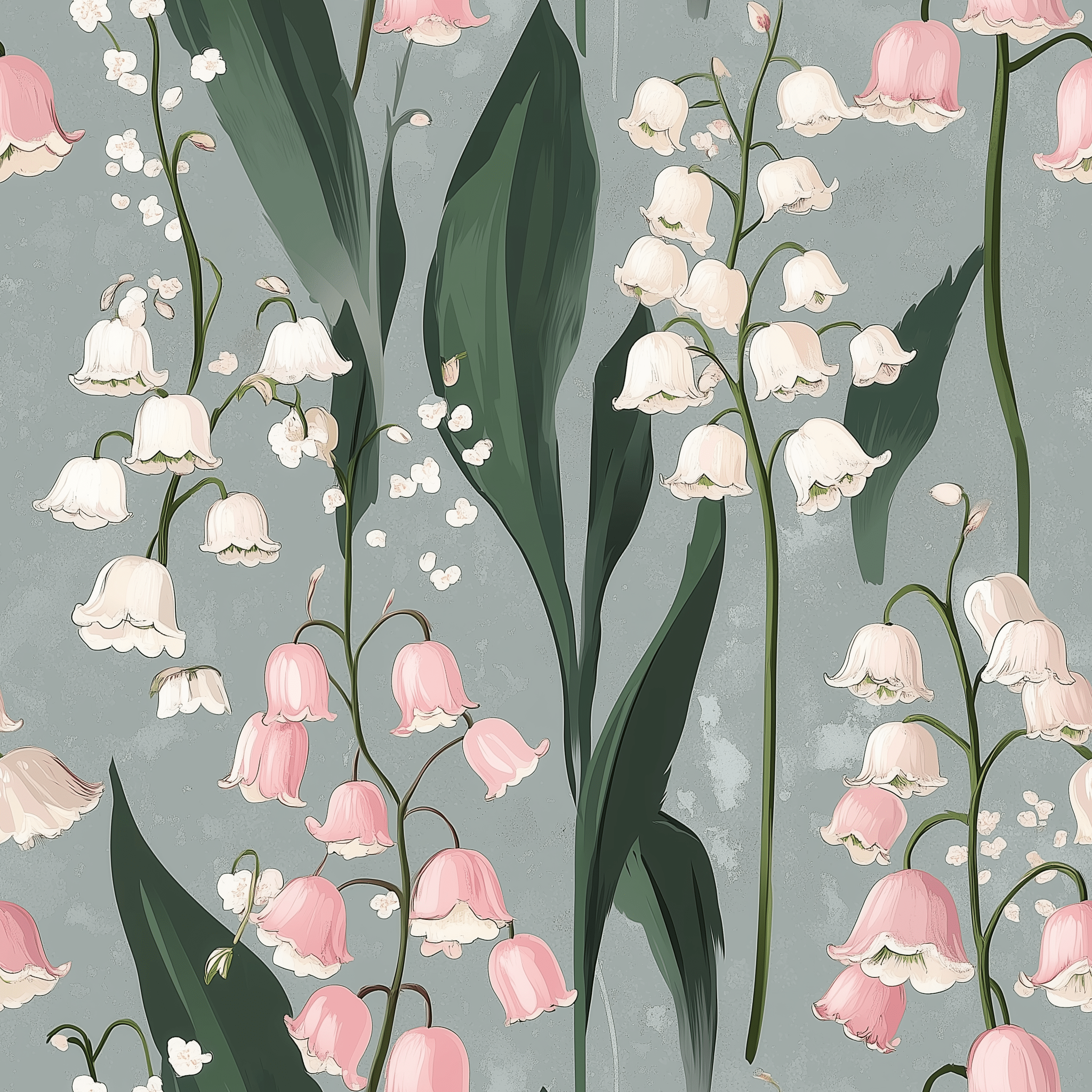 Misty Lilies Wallpaper - Lemon Park