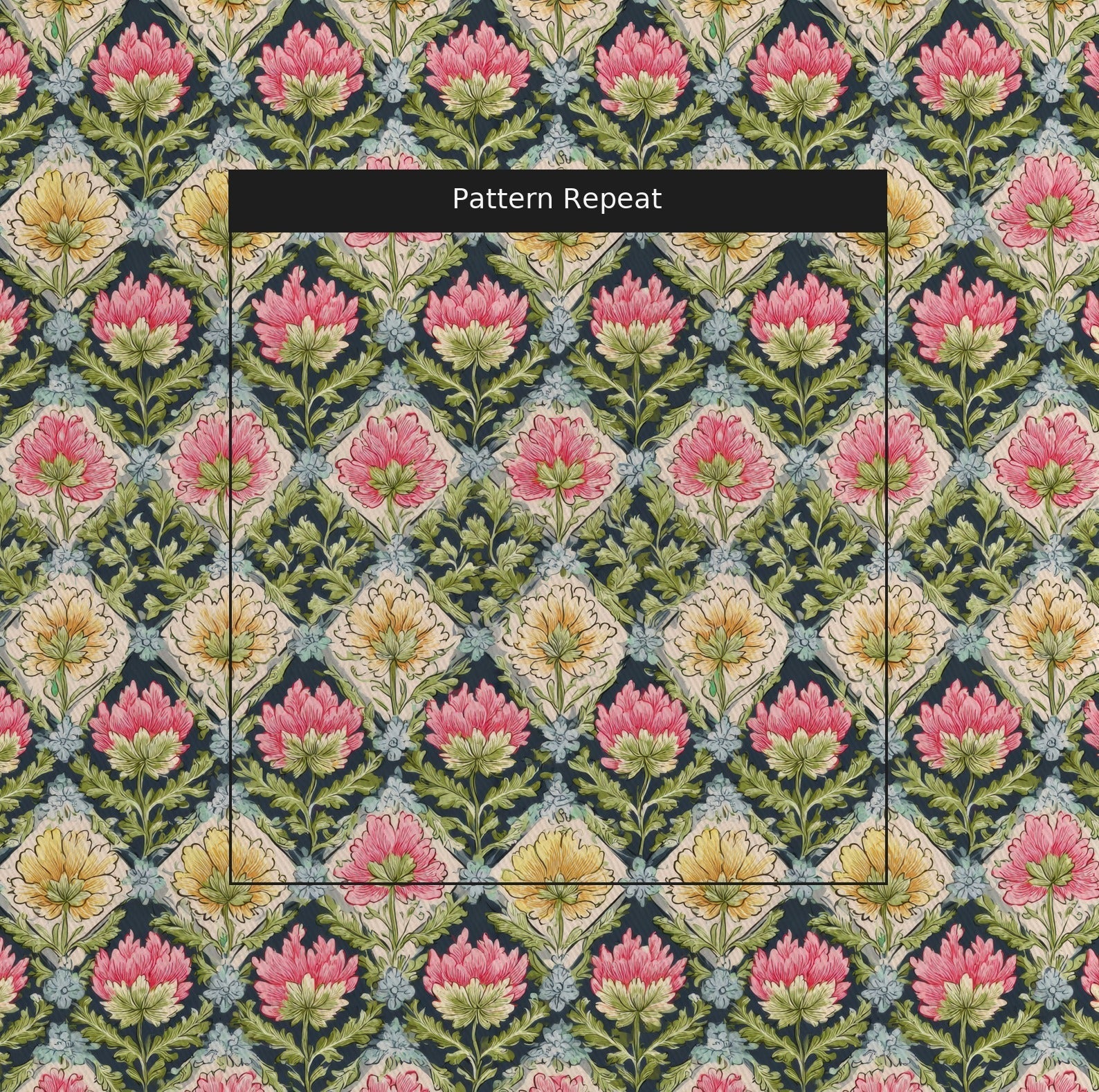 Misty Morning - Fabric - Lemon Park