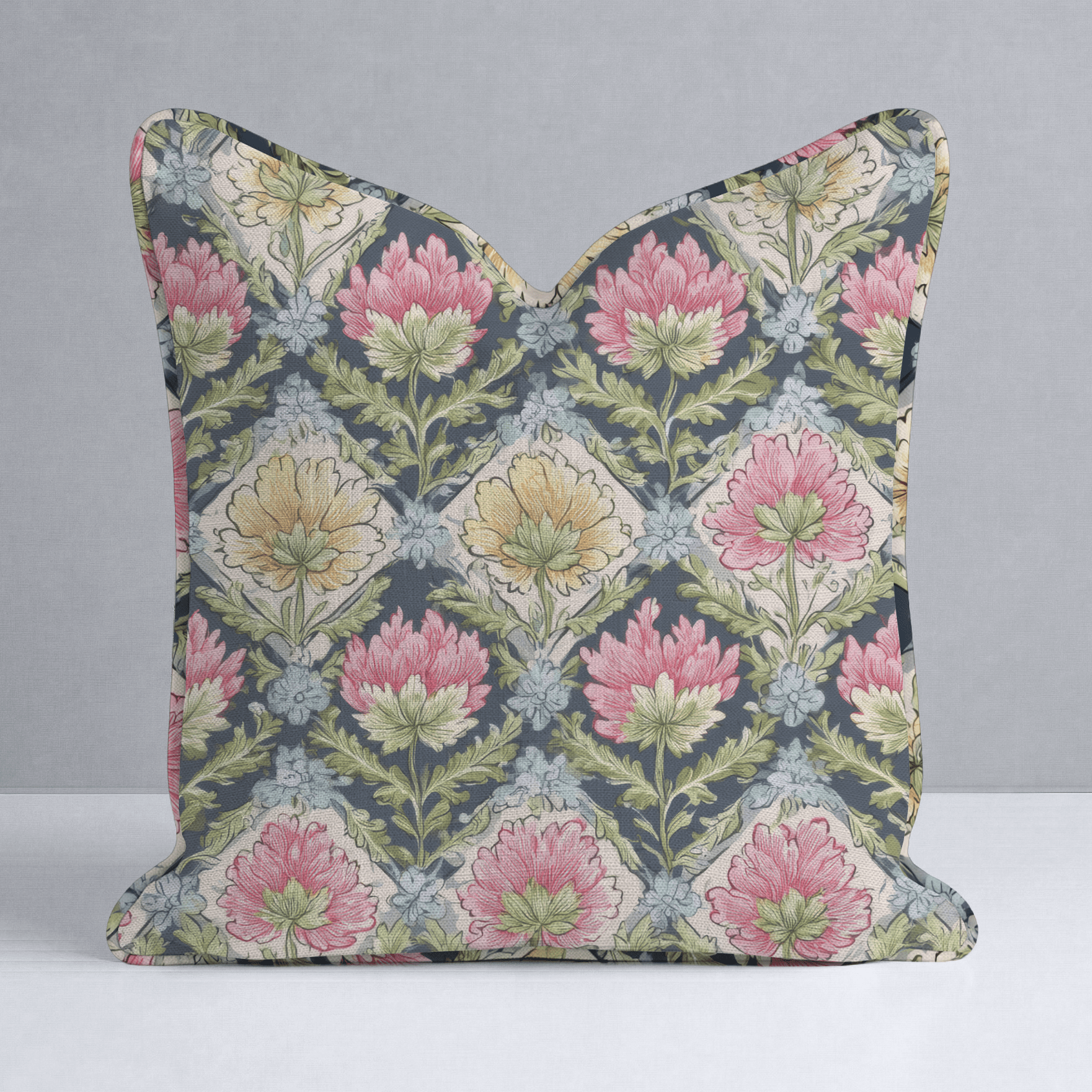 Misty Morning Throw Pillow - Lemon Park