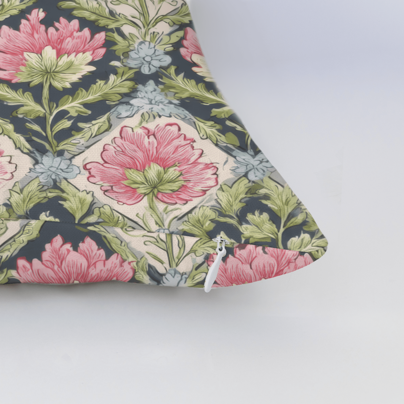Misty Morning Throw Pillow - Lemon Park