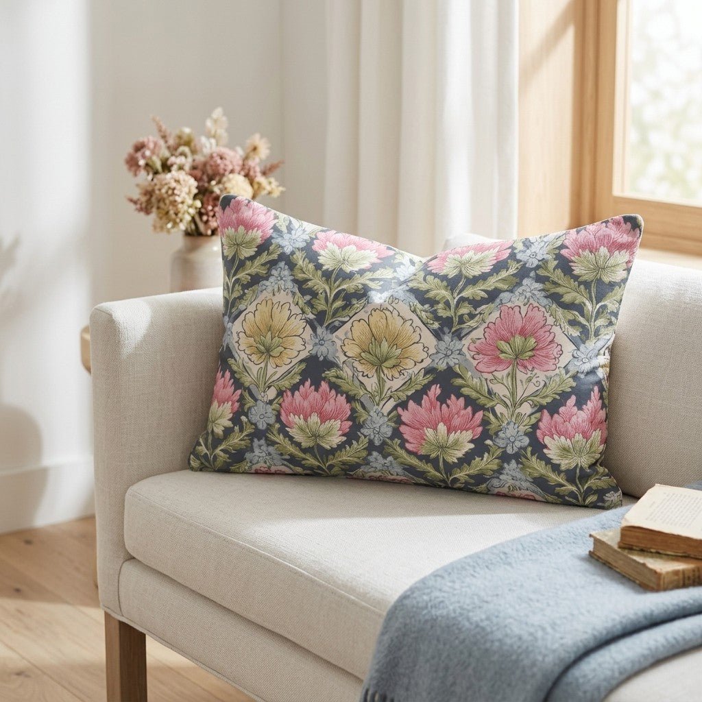 Misty Morning Throw Pillow - Lemon Park