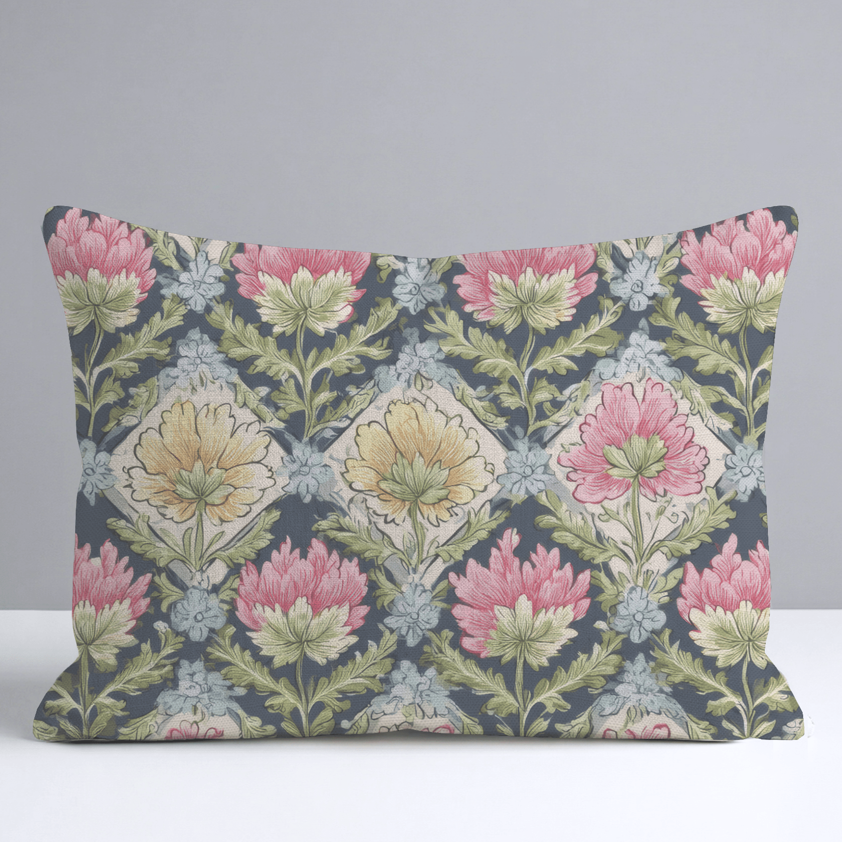 Misty Morning Throw Pillow - Lemon Park