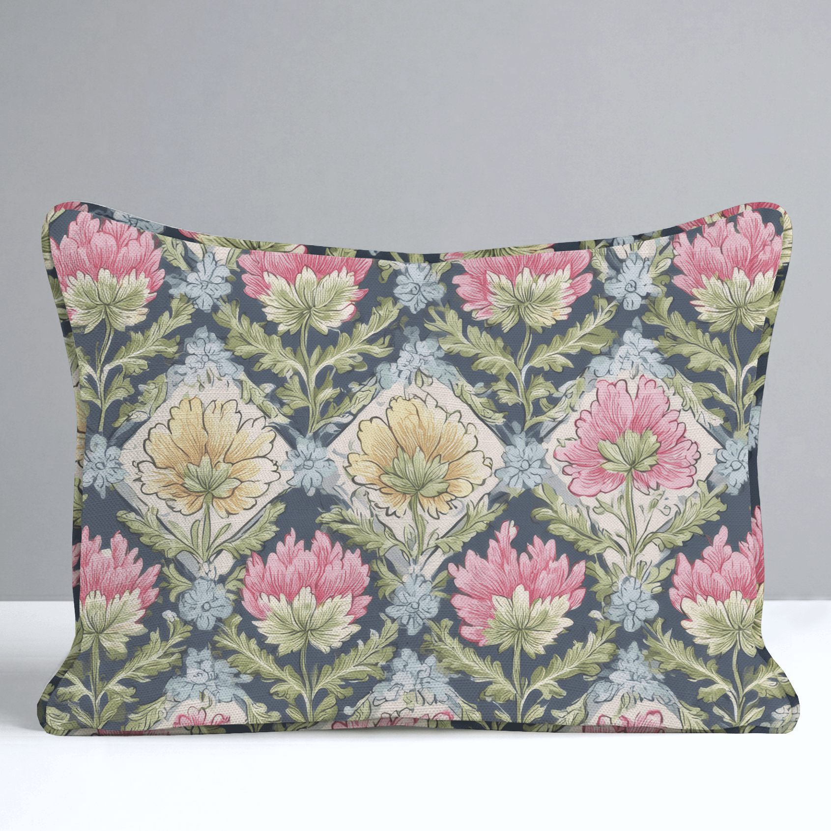 Misty Morning Throw Pillow - Lemon Park