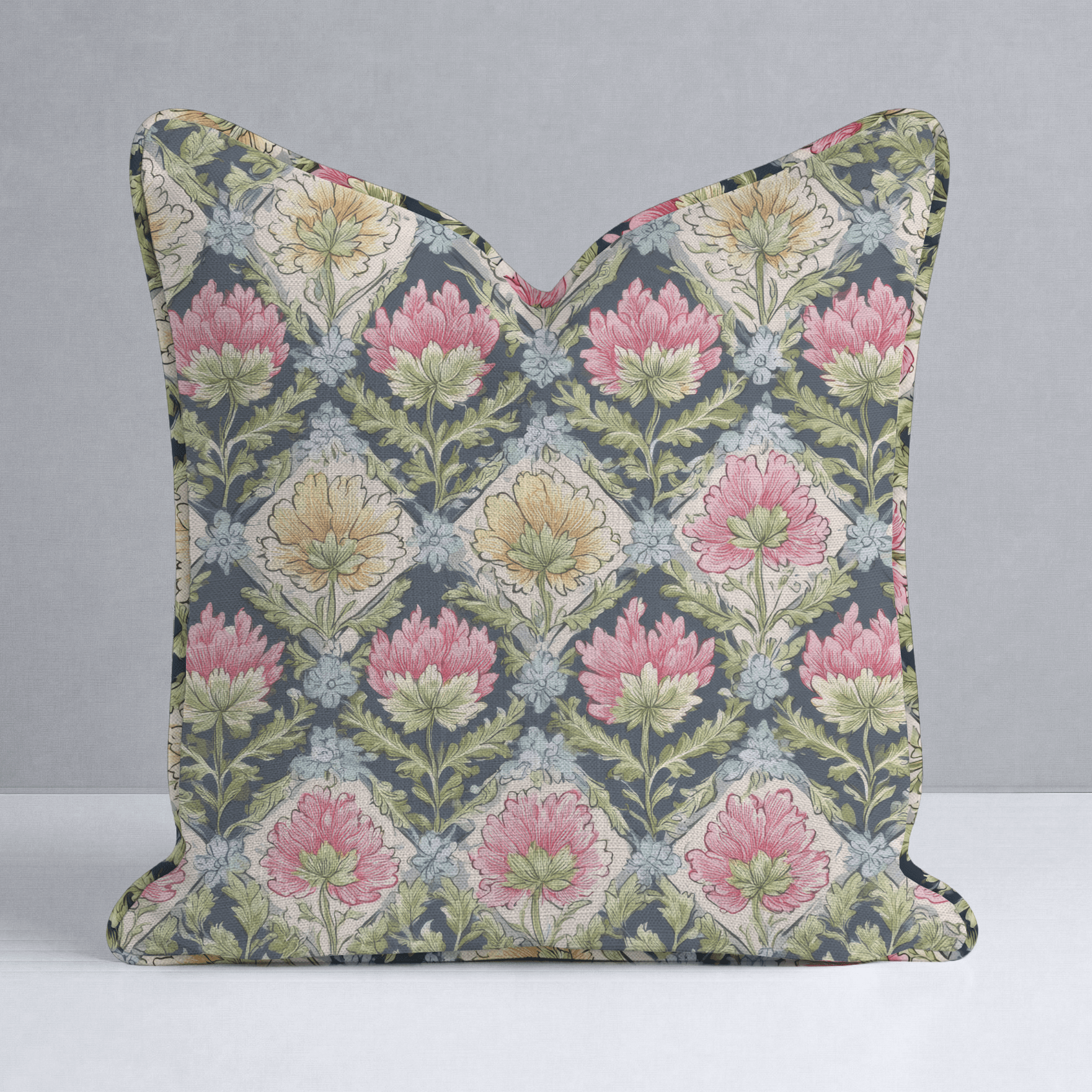 Misty Morning Throw Pillow - Lemon Park