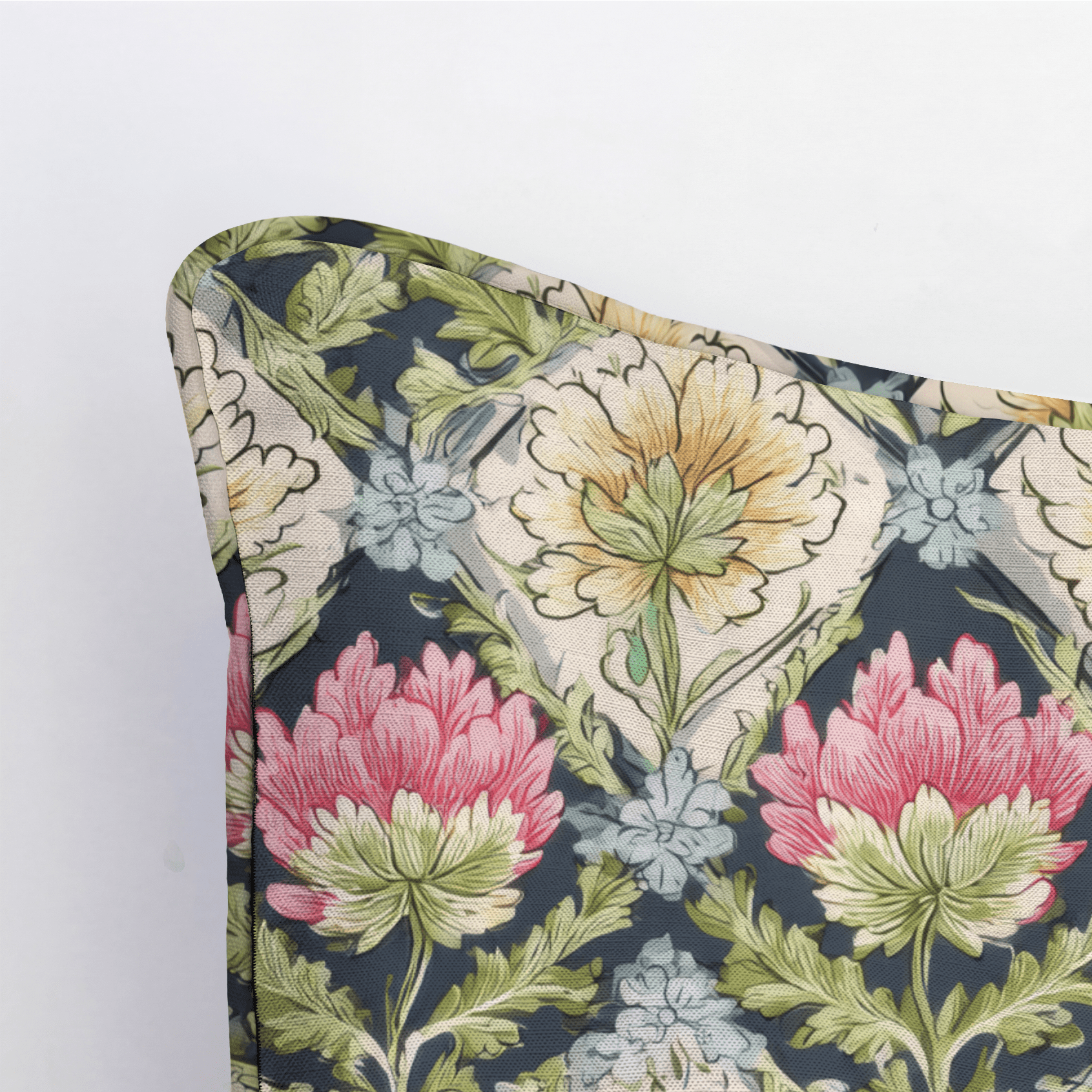 Misty Morning Throw Pillow - Lemon Park