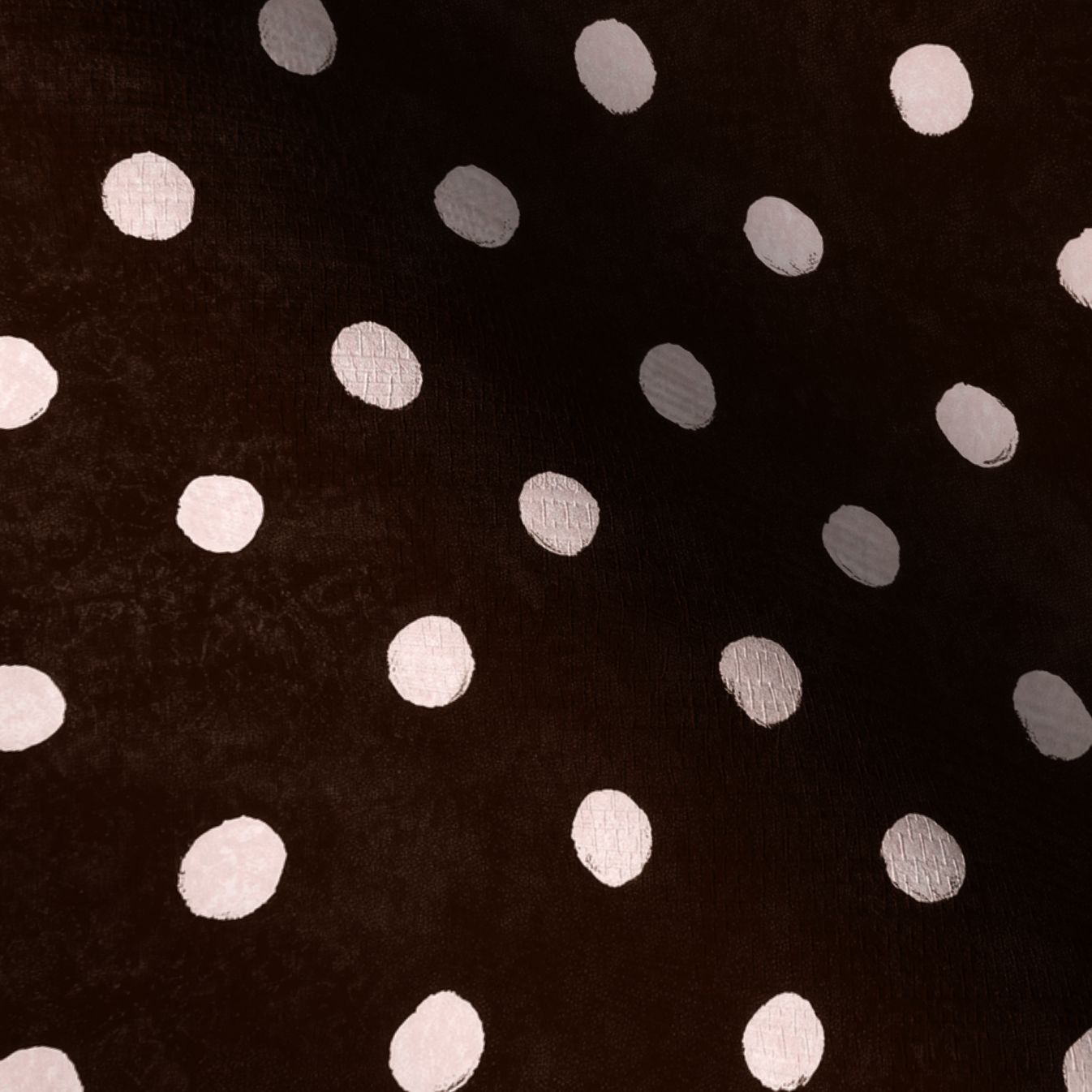 Mocha Dot Faux Grasscloth Wallpaper
