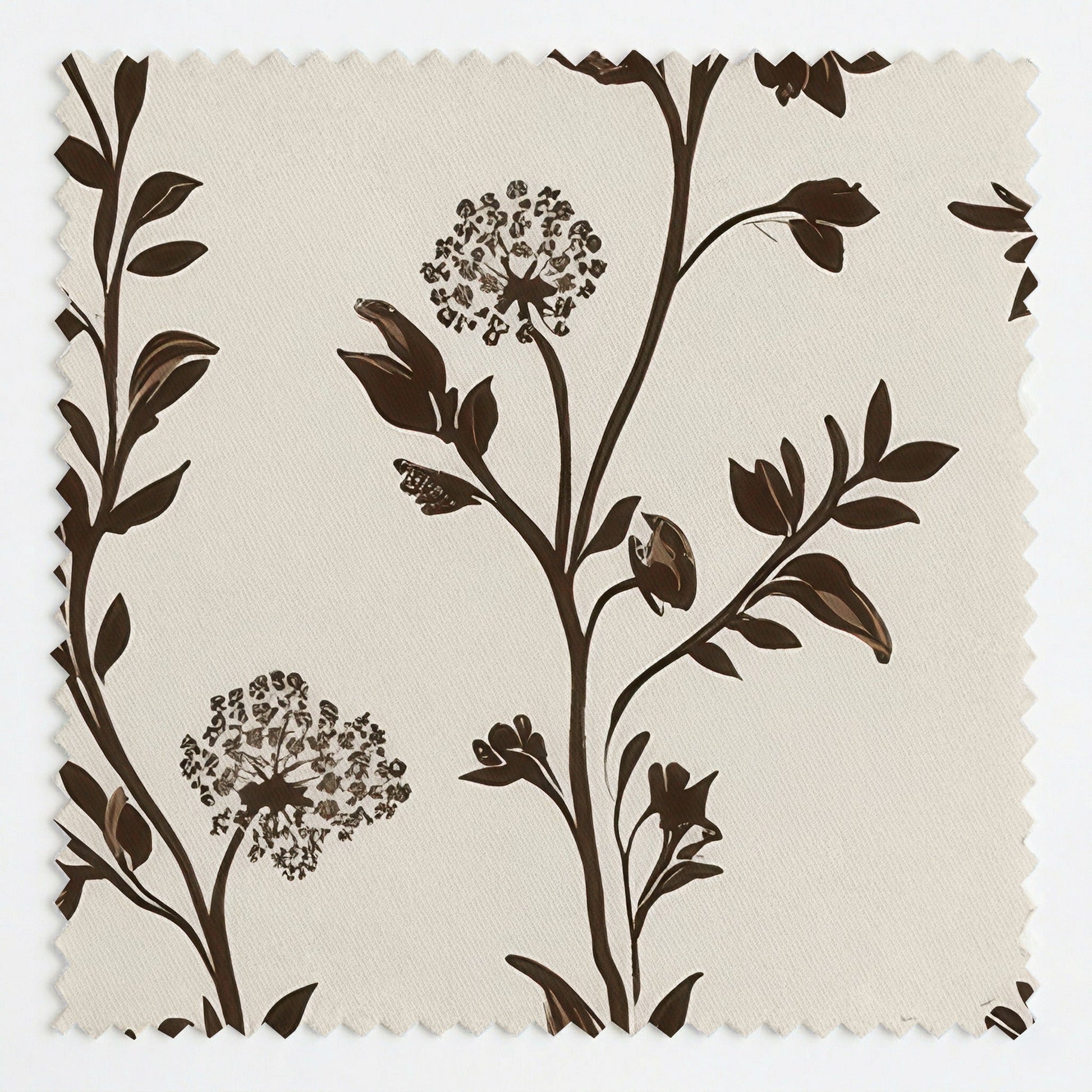 Mocha Vine - Fabric - Lemon Park