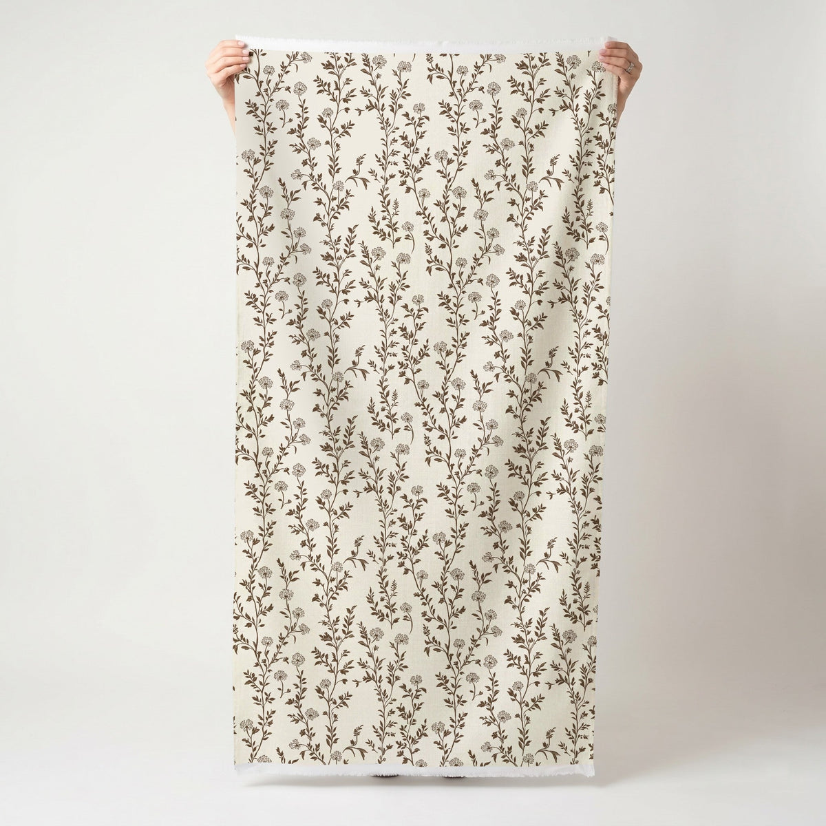Mocha Vine - Fabric - Lemon Park