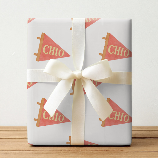 Chi Omega Flag - Wrapping Paper