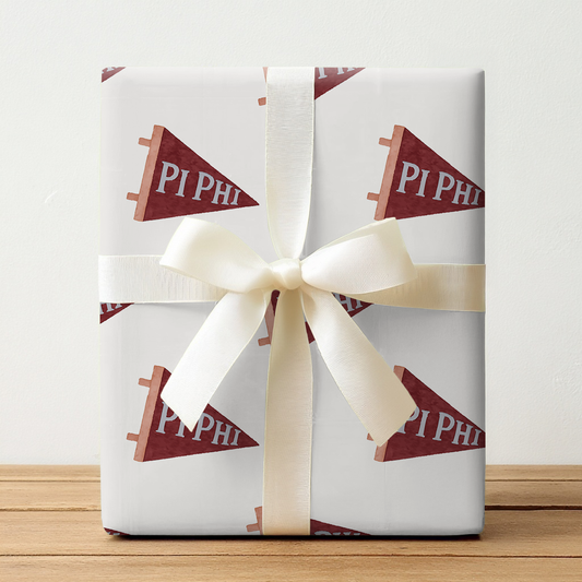 Pi Beta Phi Flag - Wrapping Paper