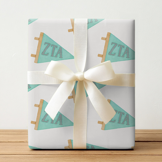 Zeta Flag - Wrapping Paper
