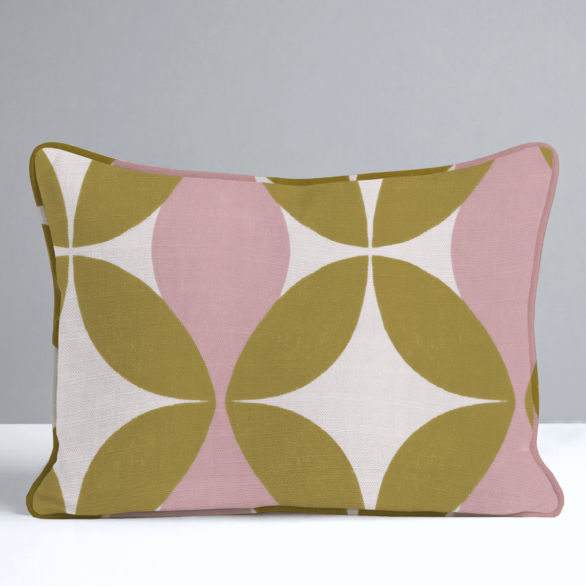 Mod Petal Throw Pillow - Lemon Park