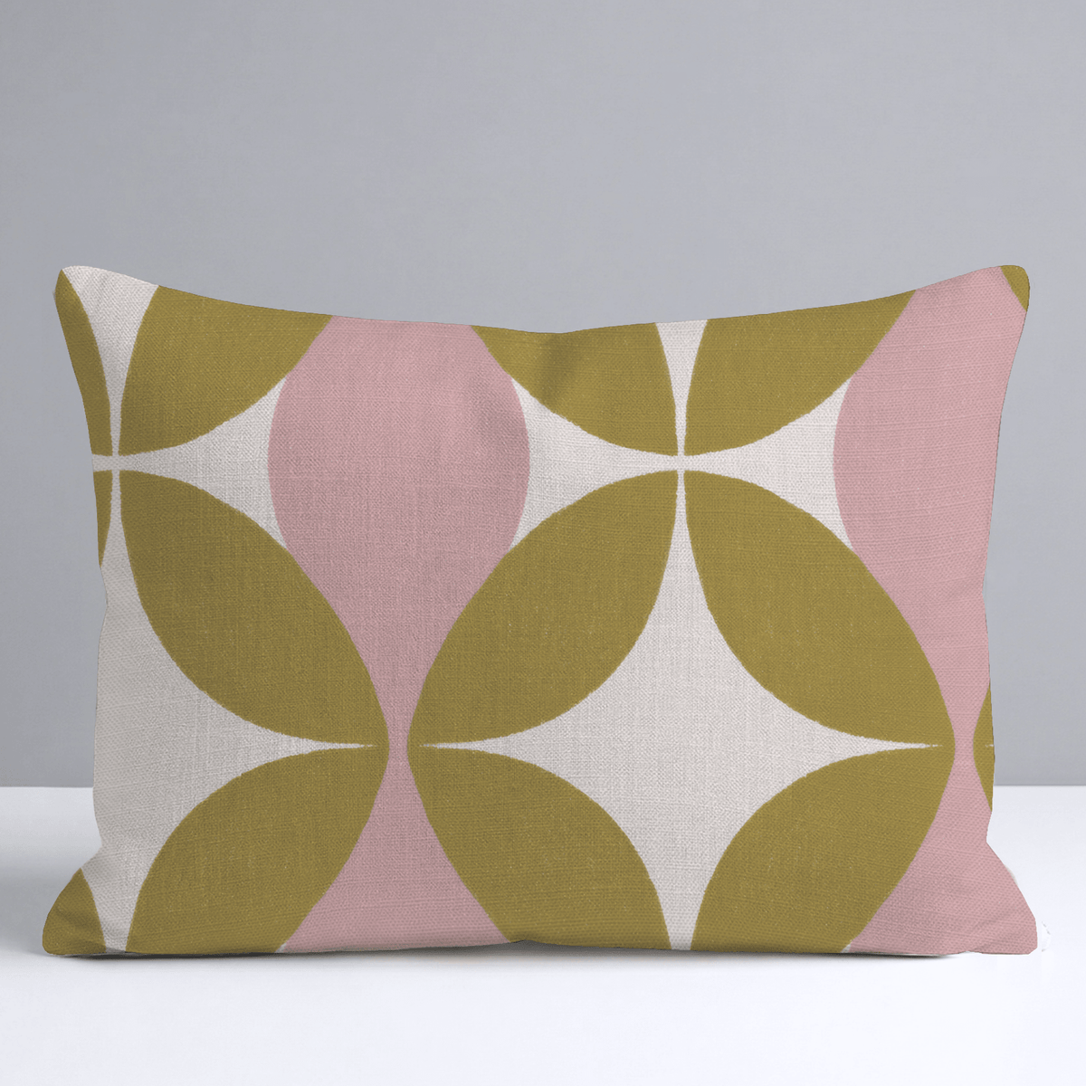 Mod Petal Throw Pillow - Lemon Park