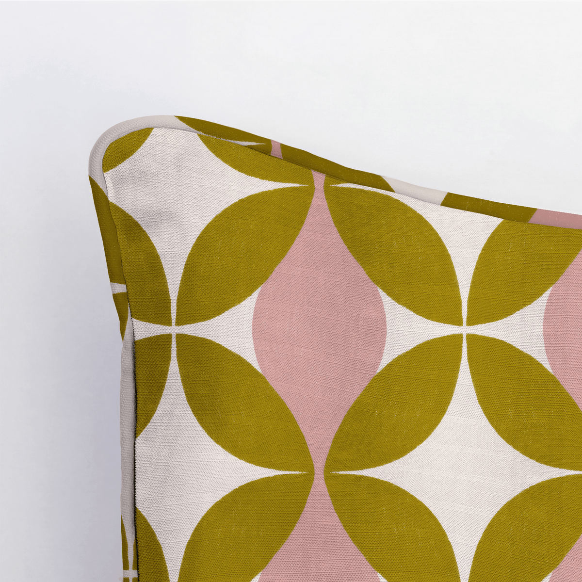 Mod Petal Throw Pillow - Lemon Park