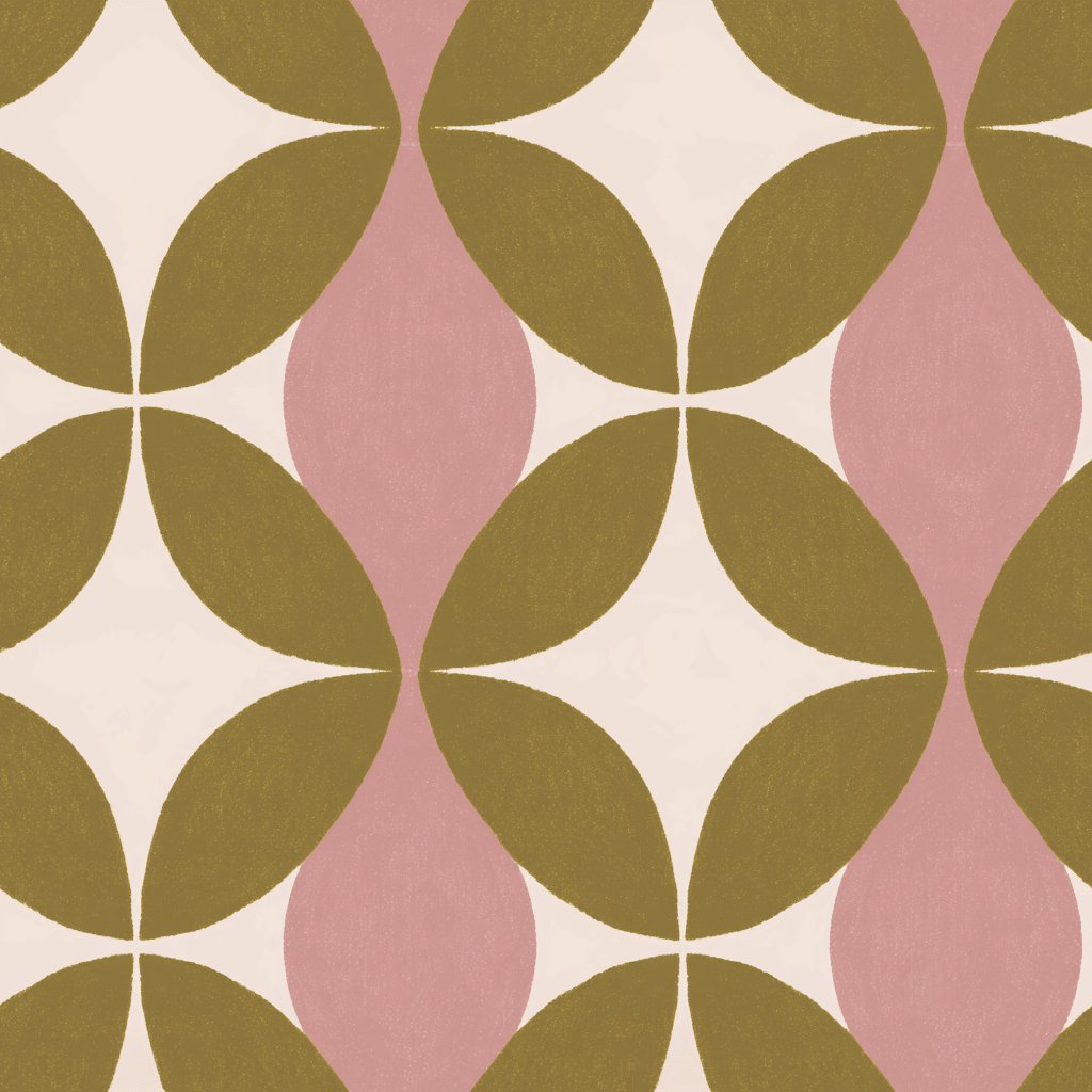Mod Petal Wallpaper - Lemon Park