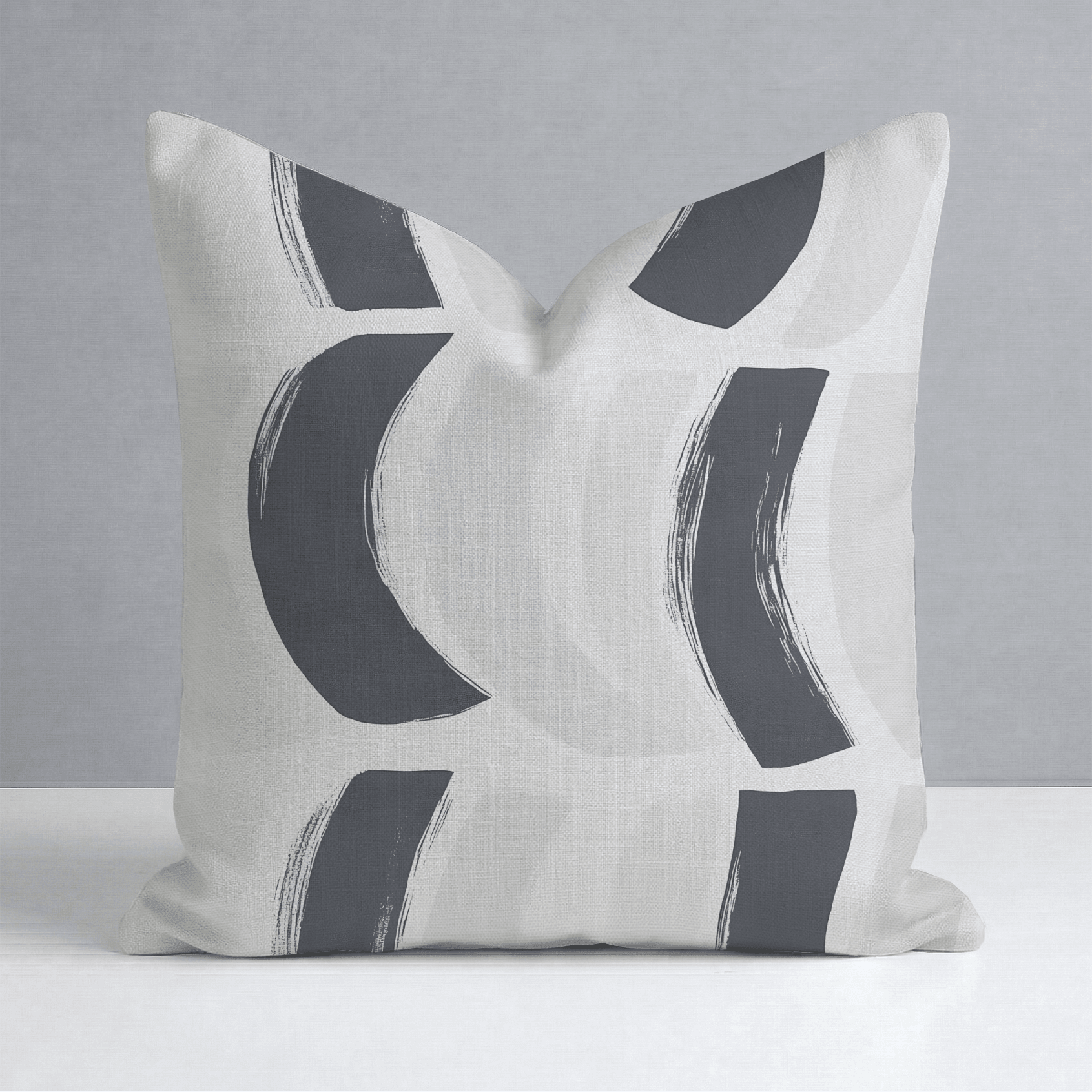 Monochrome Mood Throw Pillow - Lemon Park