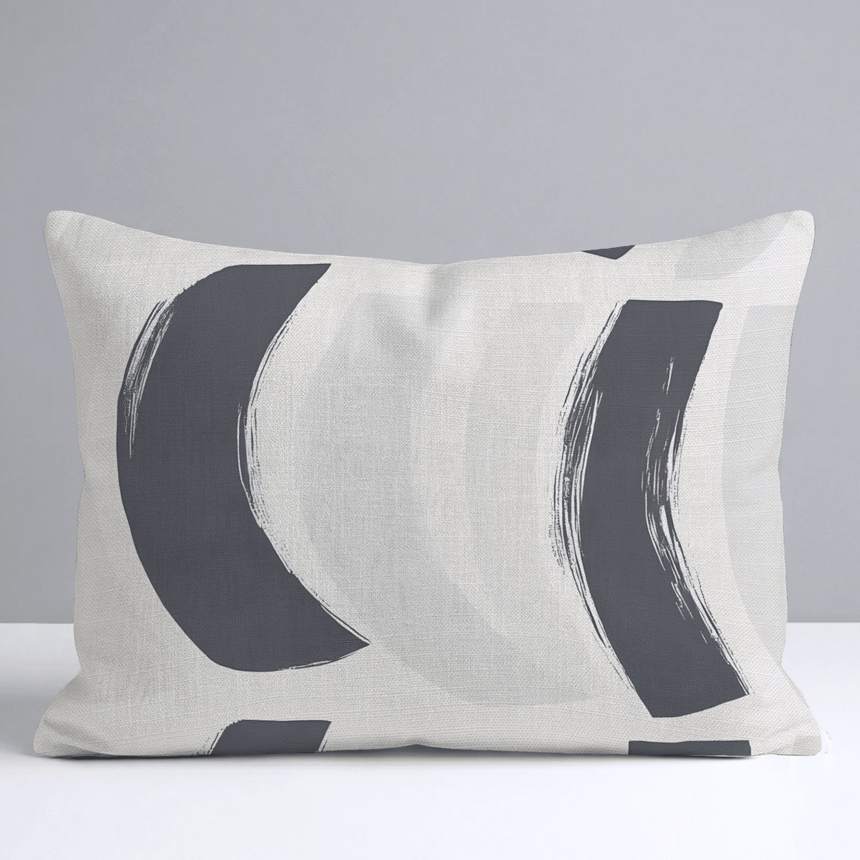 Monochrome Mood Throw Pillow - Lemon Park
