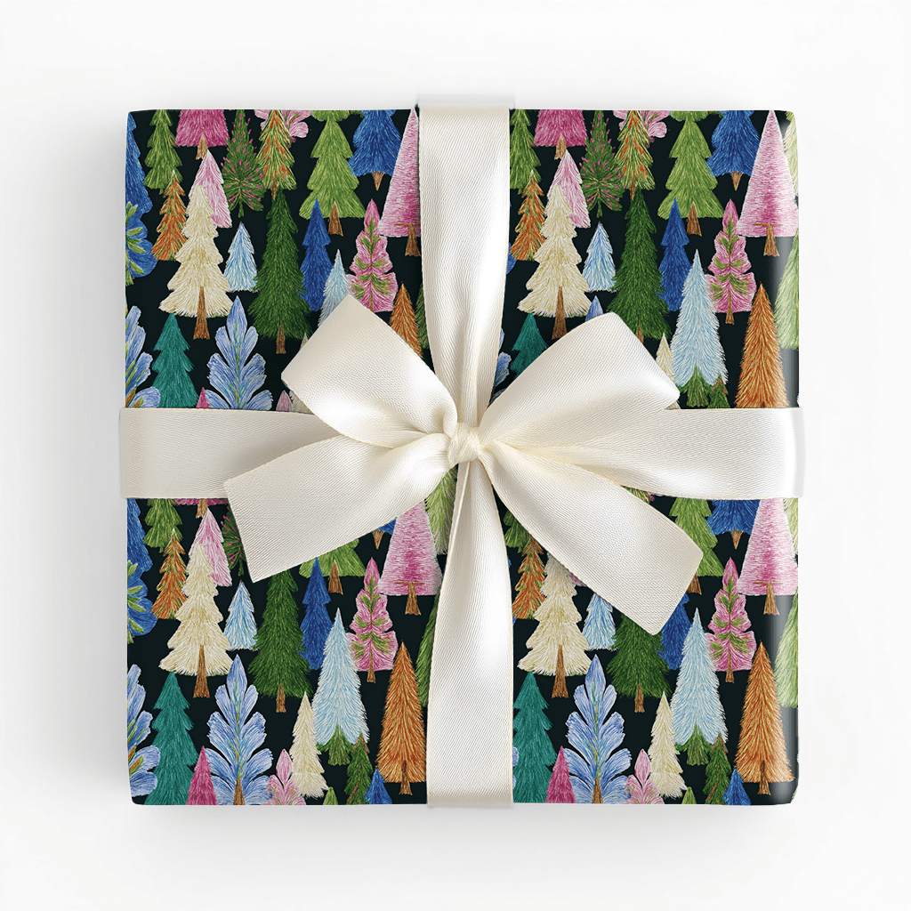 Moonlight Spruce - Wrapping Paper - Lemon Park