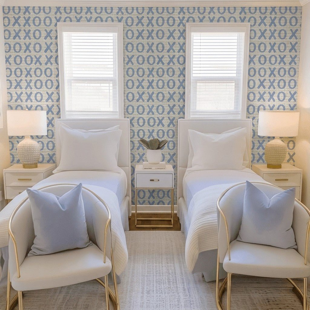 More Hugs Faux Grasscloth Wallpaper - Lemon Park
