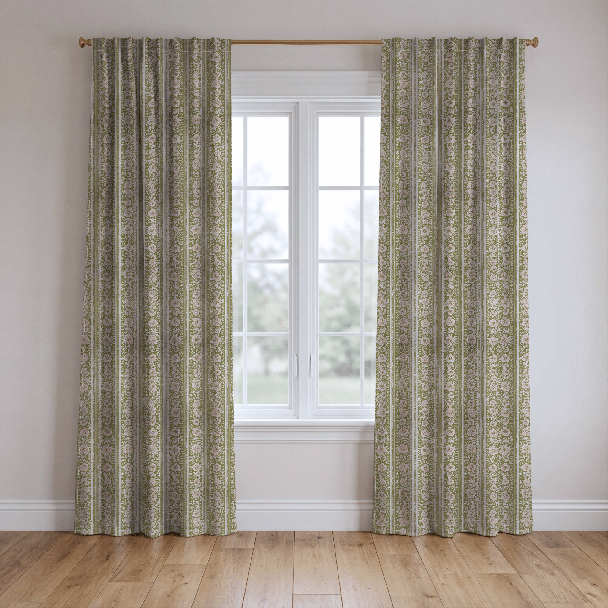 Morning Meadow - Drapery - Lemon Park