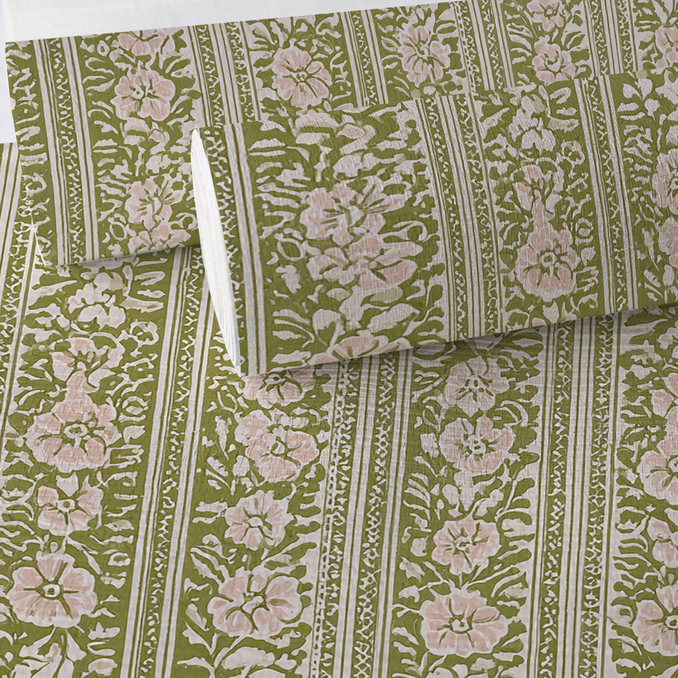 Morning Meadow Faux Grasscloth Wallpaper