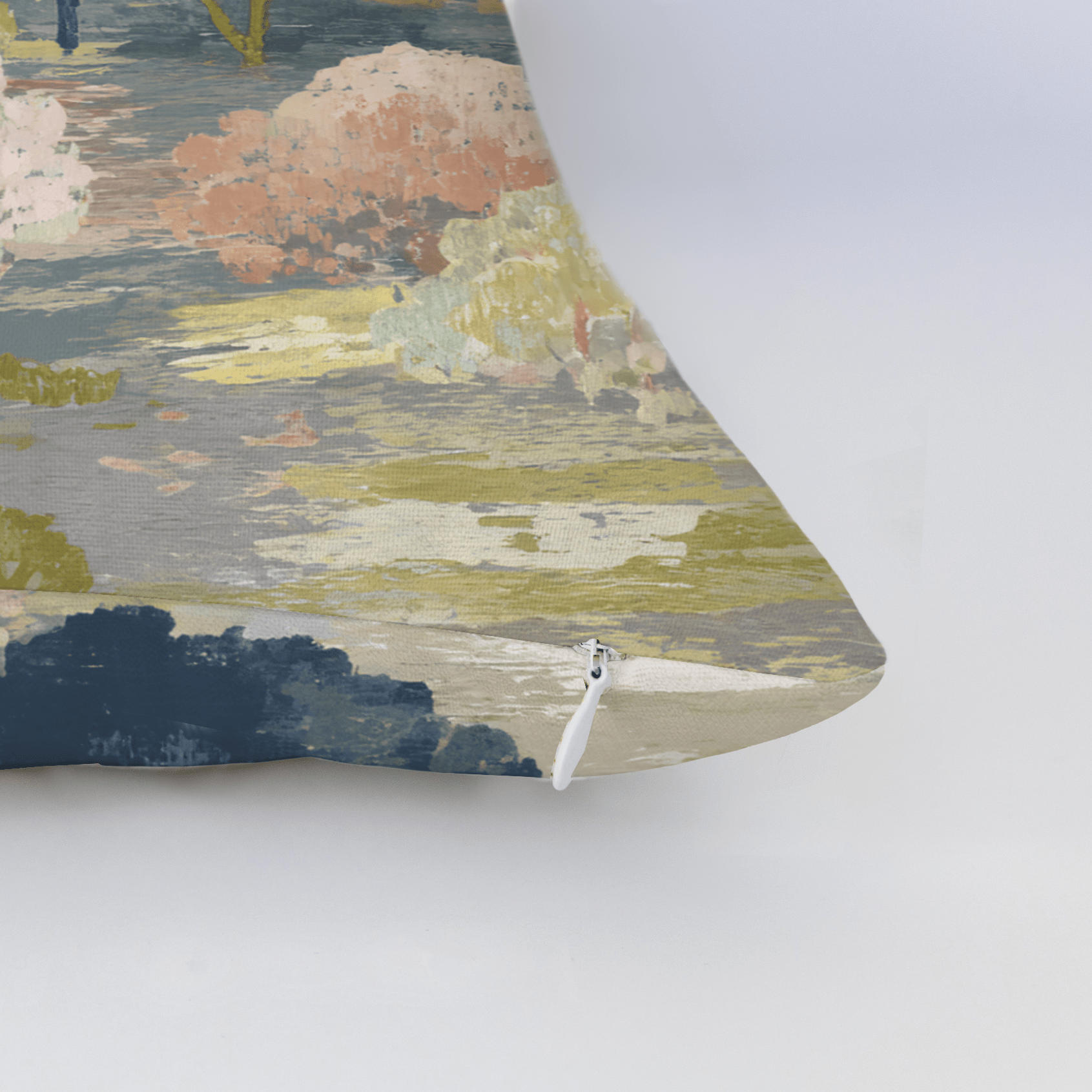 Morning Row Throw Pillow - Lemon Park