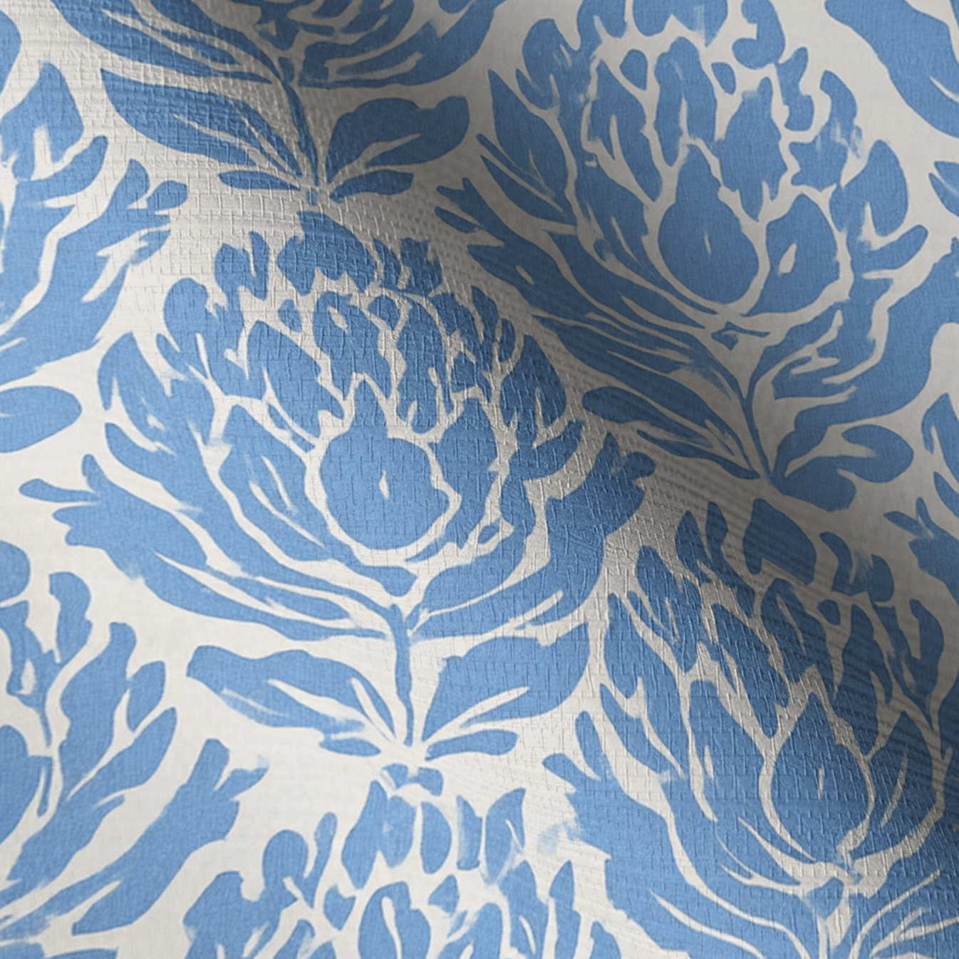 Morning Sky Faux Grasscloth Wallpaper - Lemon Park