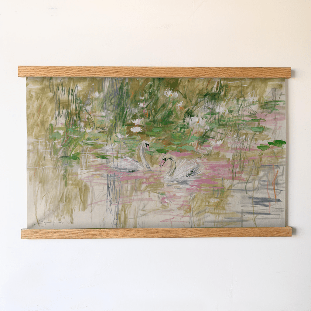 Morning Swan - Tapestry - Lemon Park