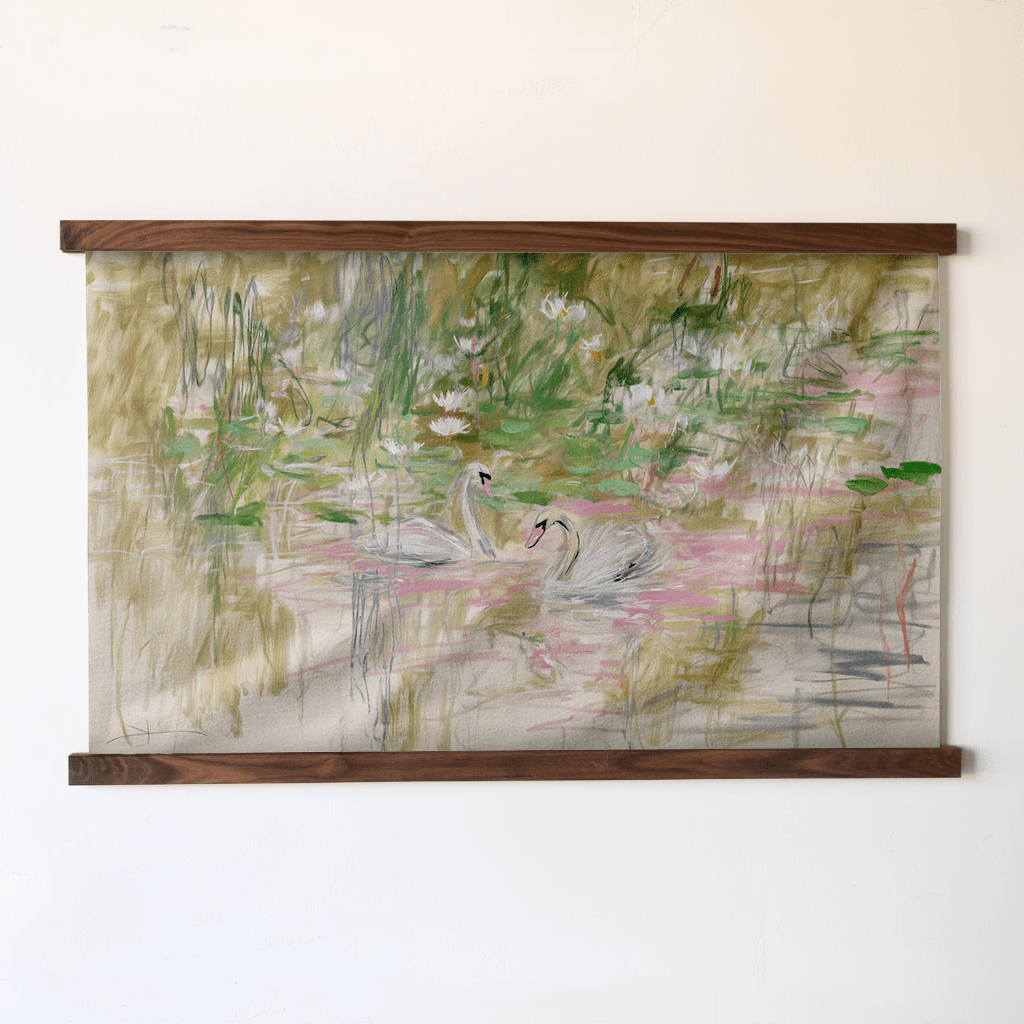 Morning Swan - Tapestry - Lemon Park