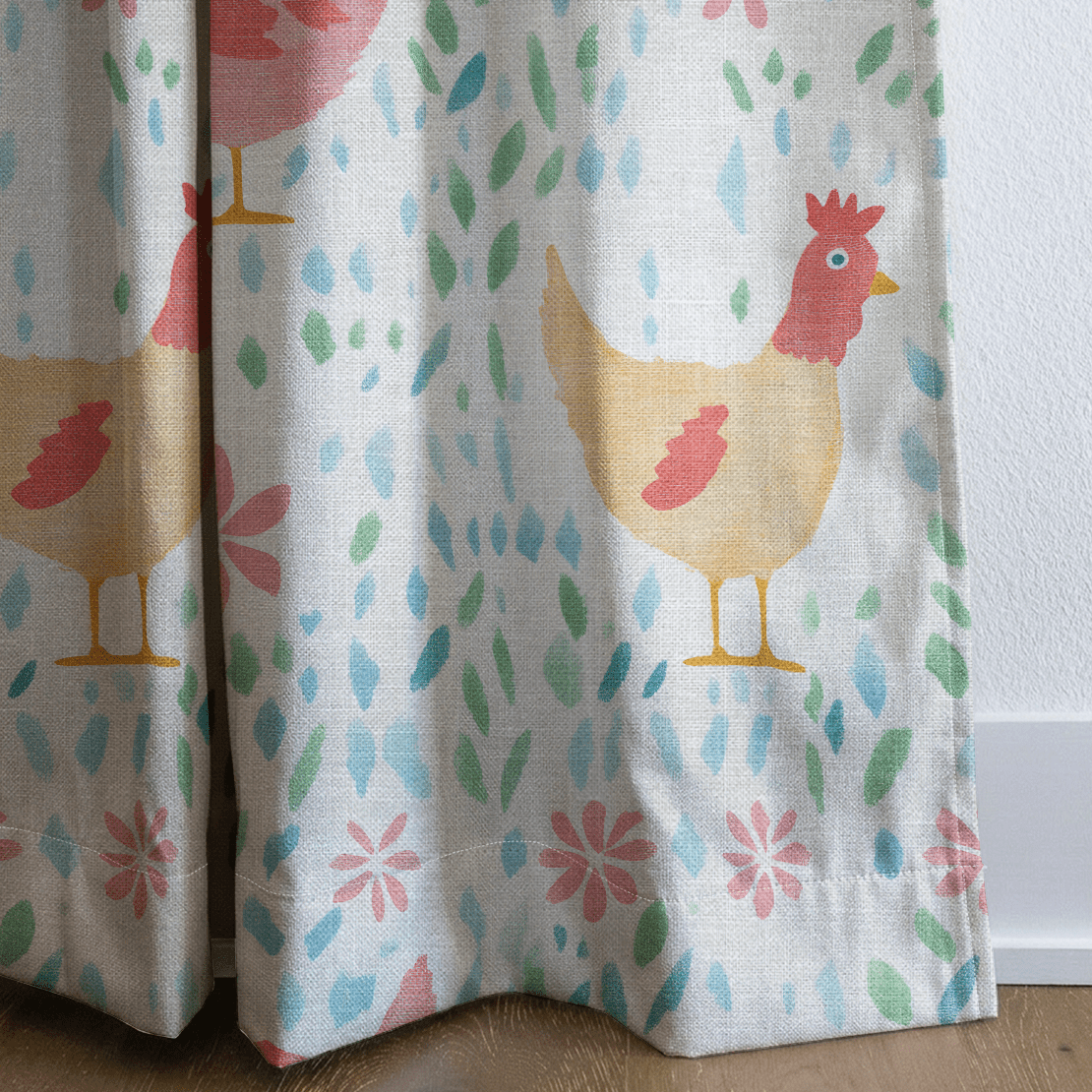 Mother Hen - Drapery - Lemon Park