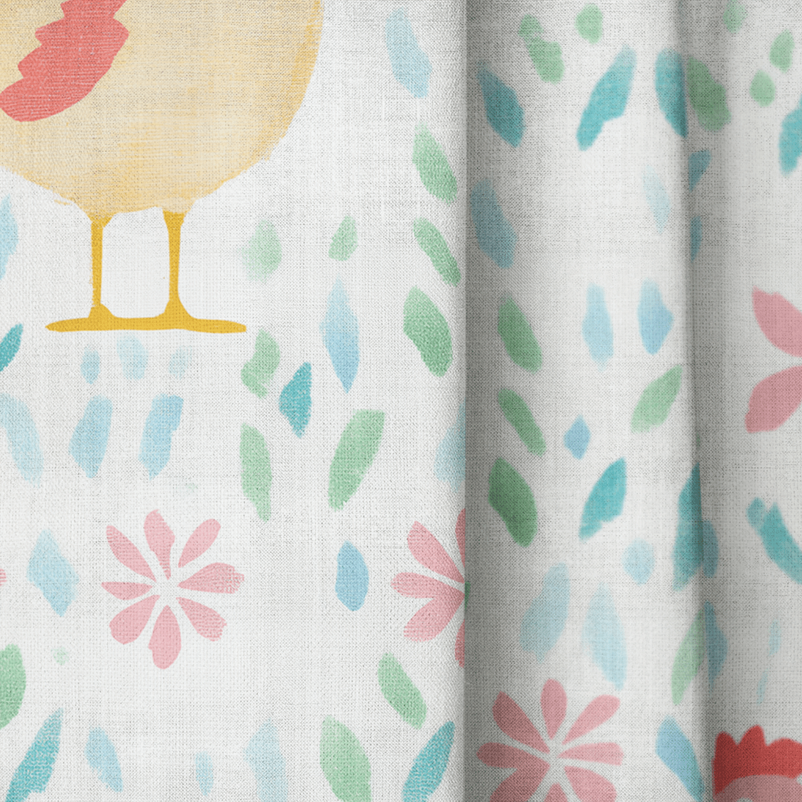 Mother Hen - Drapery - Lemon Park