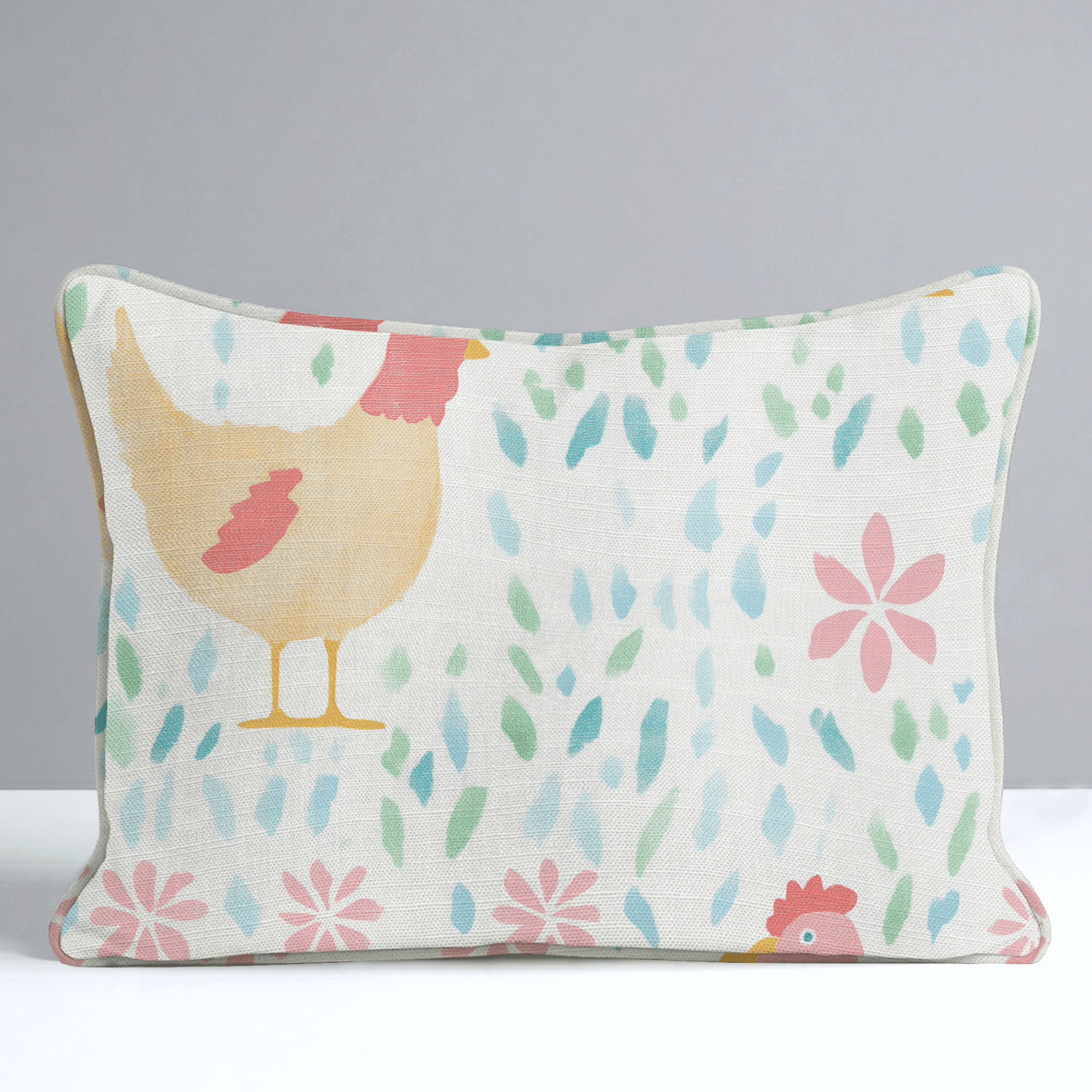 Mother Hen Throw Pillow - Lemon Park