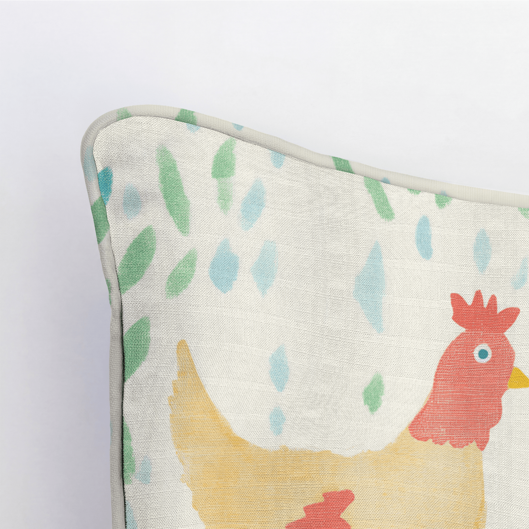 Mother Hen Throw Pillow - Lemon Park
