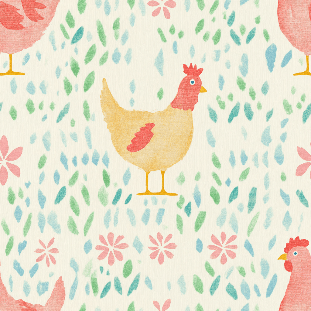 Mother Hen Wallpaper - Lemon Park