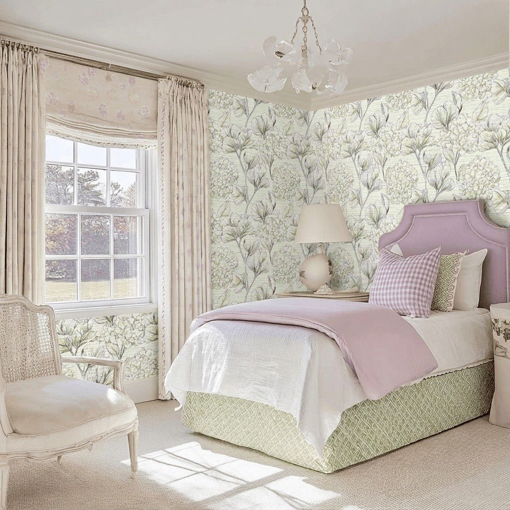 Mr. Broadway Faux Grasscloth Wallpaper - Lemon Park